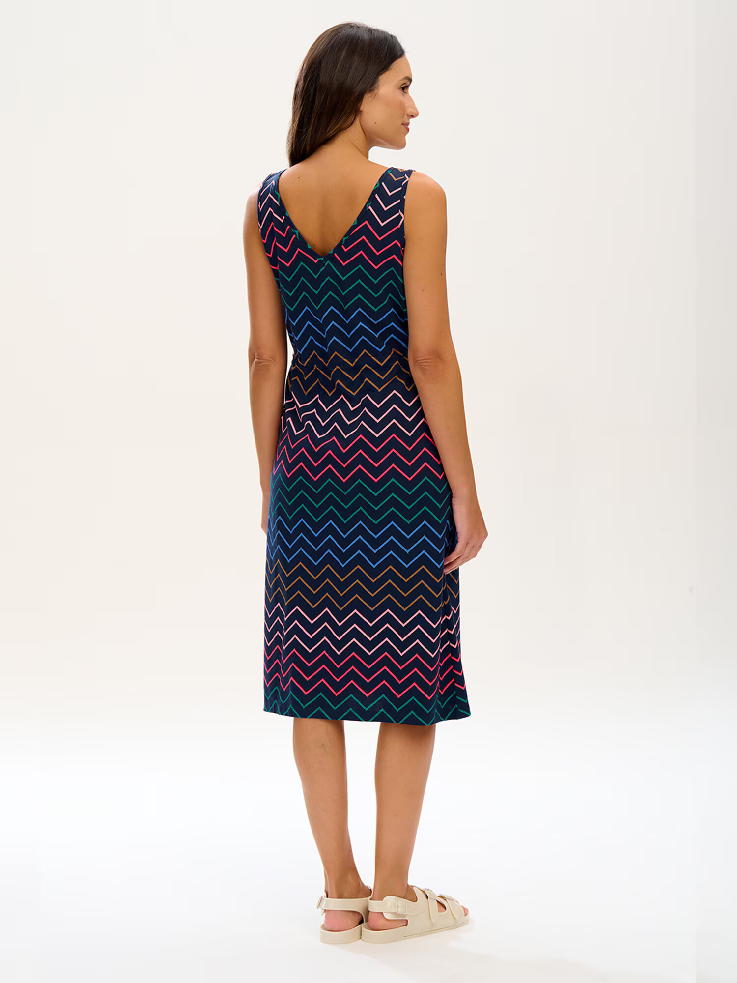 Sugarhill Brighton Rochie albastru / bleumarin / turcoaz / roz - Pled.ro