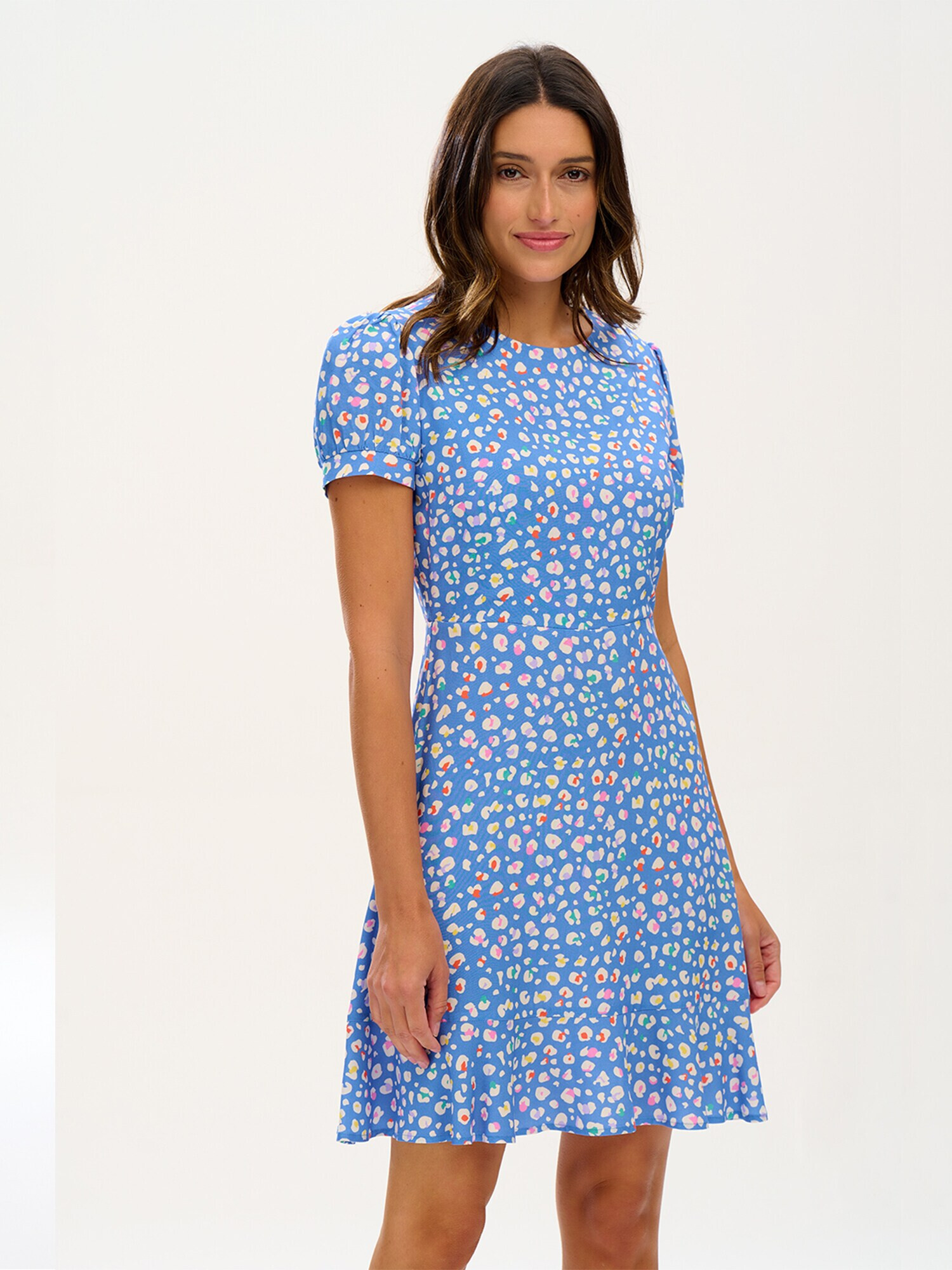 Sugarhill Brighton Rochie albastru / portocaliu / alb - Pled.ro