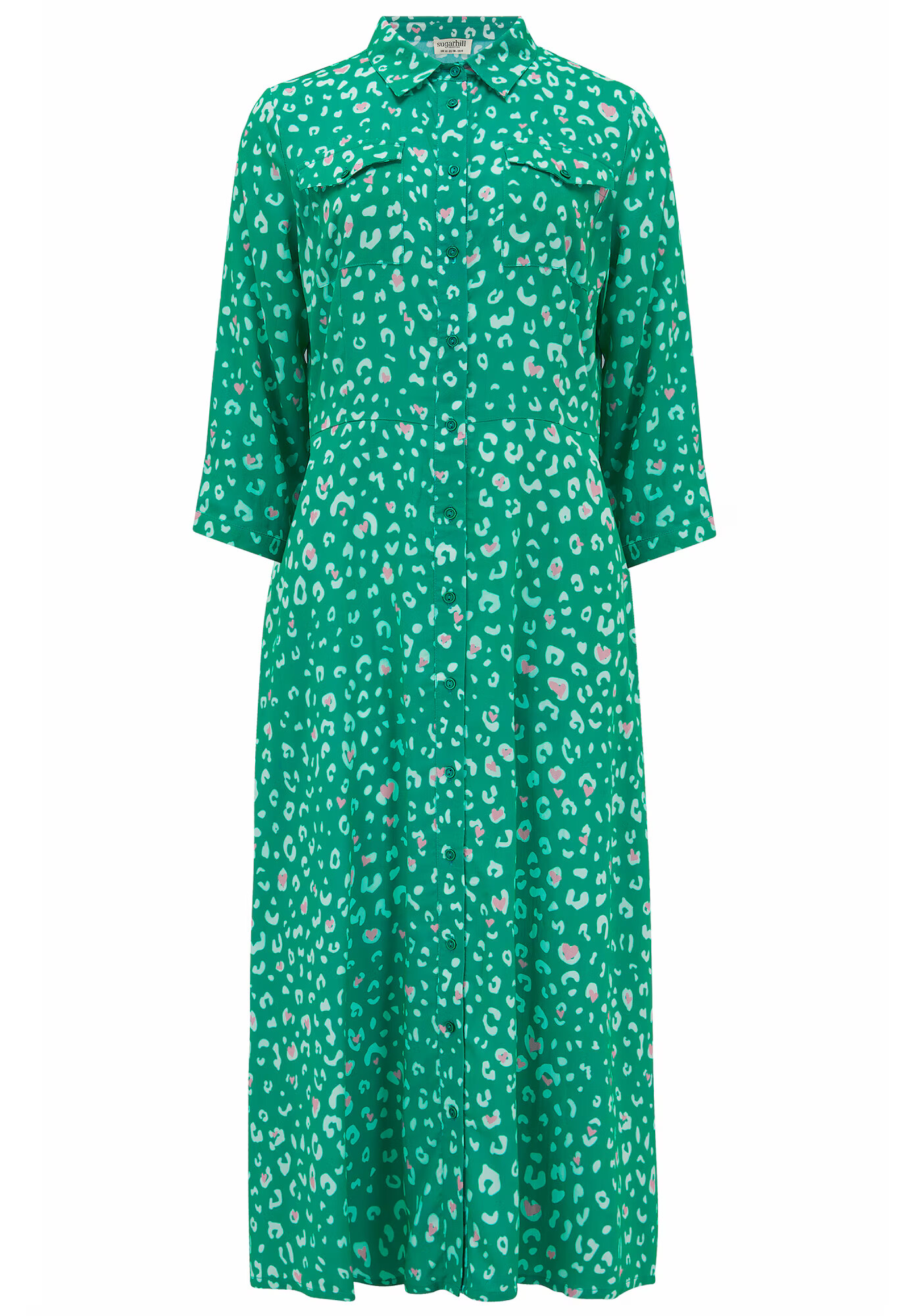 Sugarhill Brighton Rochie tip bluză ' PAOLA' verde / mai multe culori - Pled.ro