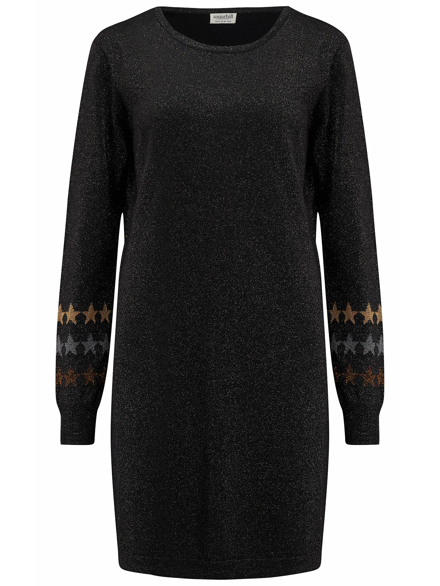 Sugarhill Brighton Rochie tricotat ' EVIE STARLIGHT CUFFS ' mai multe culori / negru - Pled.ro