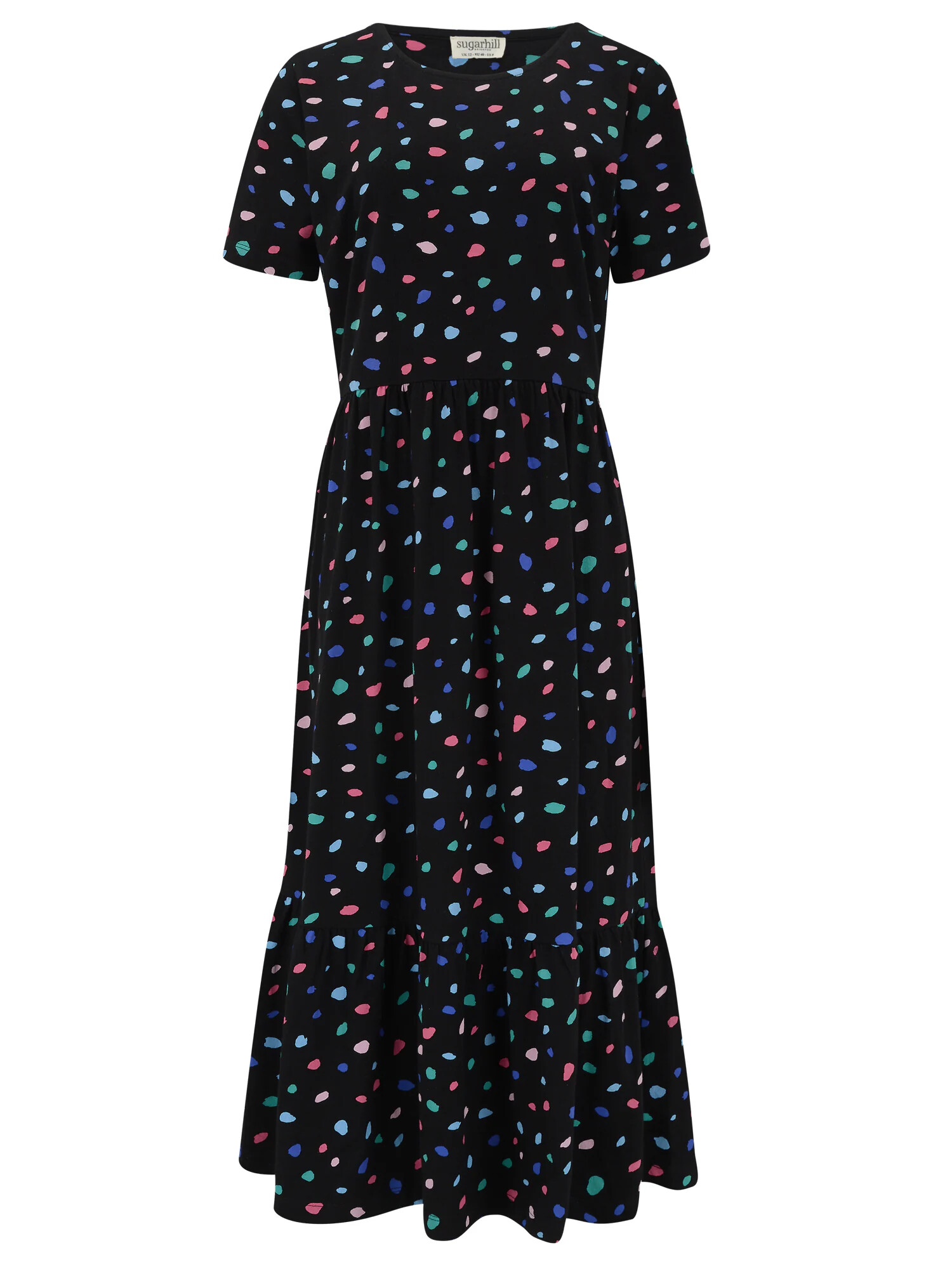 Sugarhill Brighton Rochie 'Unna' albastru / albastru deschis / verde jad / roz / negru - Pled.ro