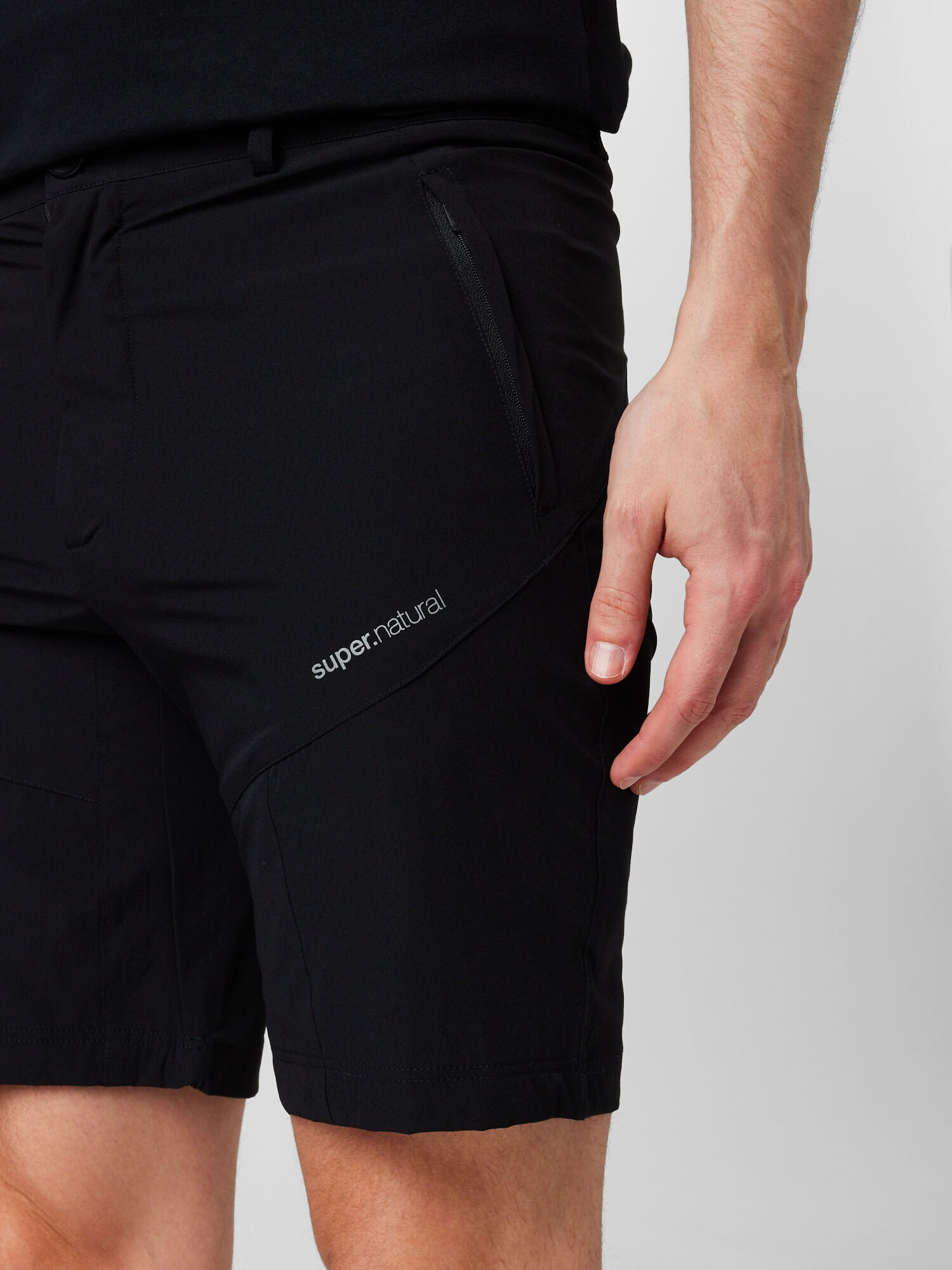 Super Natural Pantaloni sport 'UNSTOPPABLE' gri argintiu / negru - Pled.ro