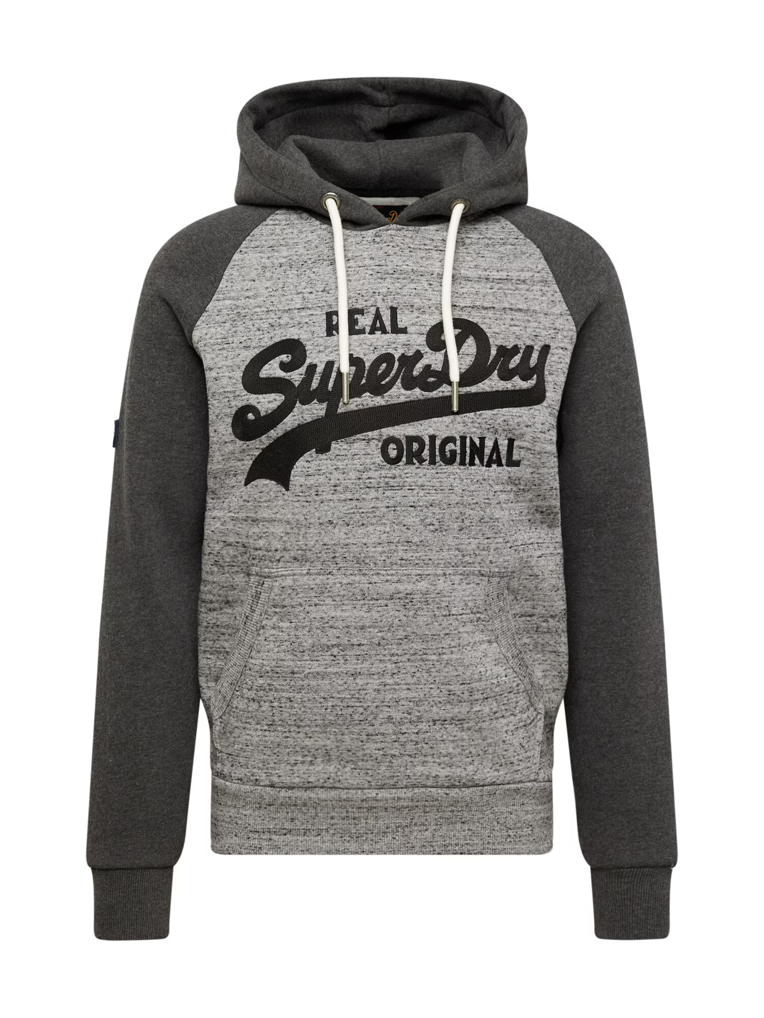 Superdry Bluză de molton 'Athletic' gri metalic / gri închis / gri amestecat - Pled.ro