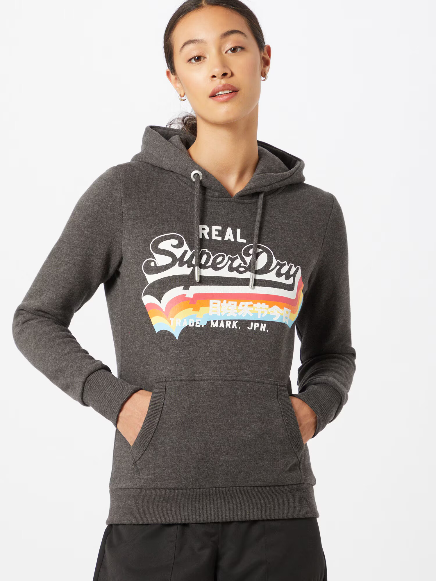 Superdry Bluză de molton gri închis / mai multe culori - Pled.ro