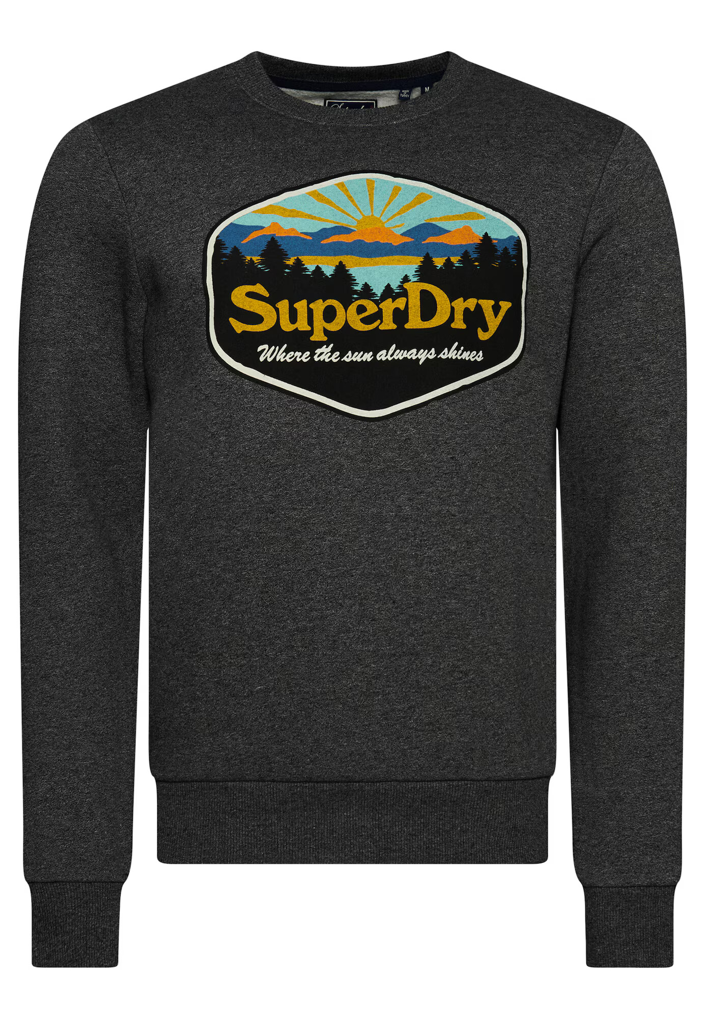 Superdry Bluză de molton gri închis / mai multe culori - Pled.ro