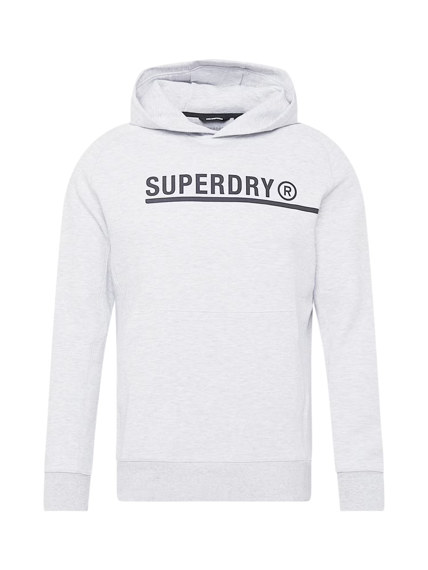 Superdry Bluză de molton gri metalic / gri deschis - Pled.ro