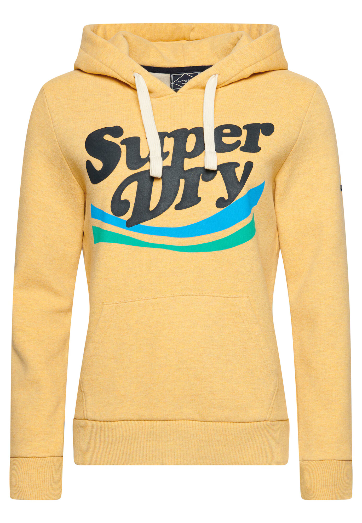 Superdry Bluză de molton 'Nostalgia' albastru / galben / verde / negru - Pled.ro