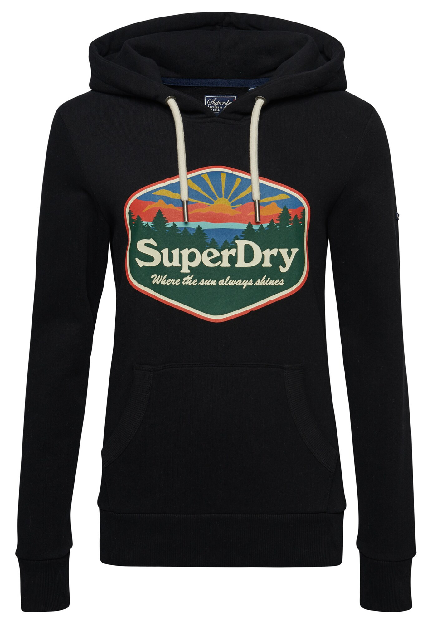 Superdry Bluză de molton 'Travel' mai multe culori / negru - Pled.ro