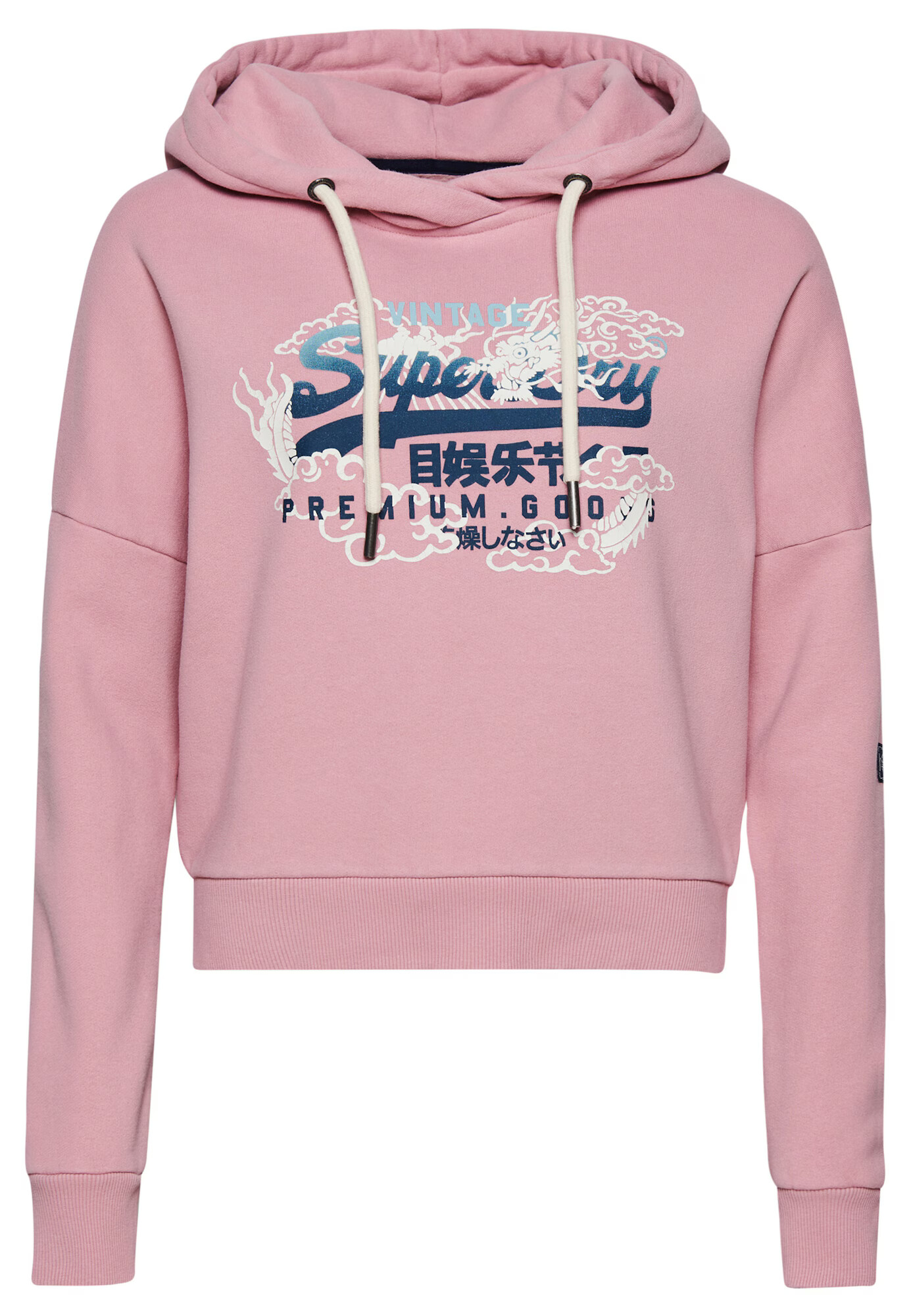 Superdry Bluză de molton 'VINTAGE VL NARRATIVE HOOD' mai multe culori / roz - Pled.ro