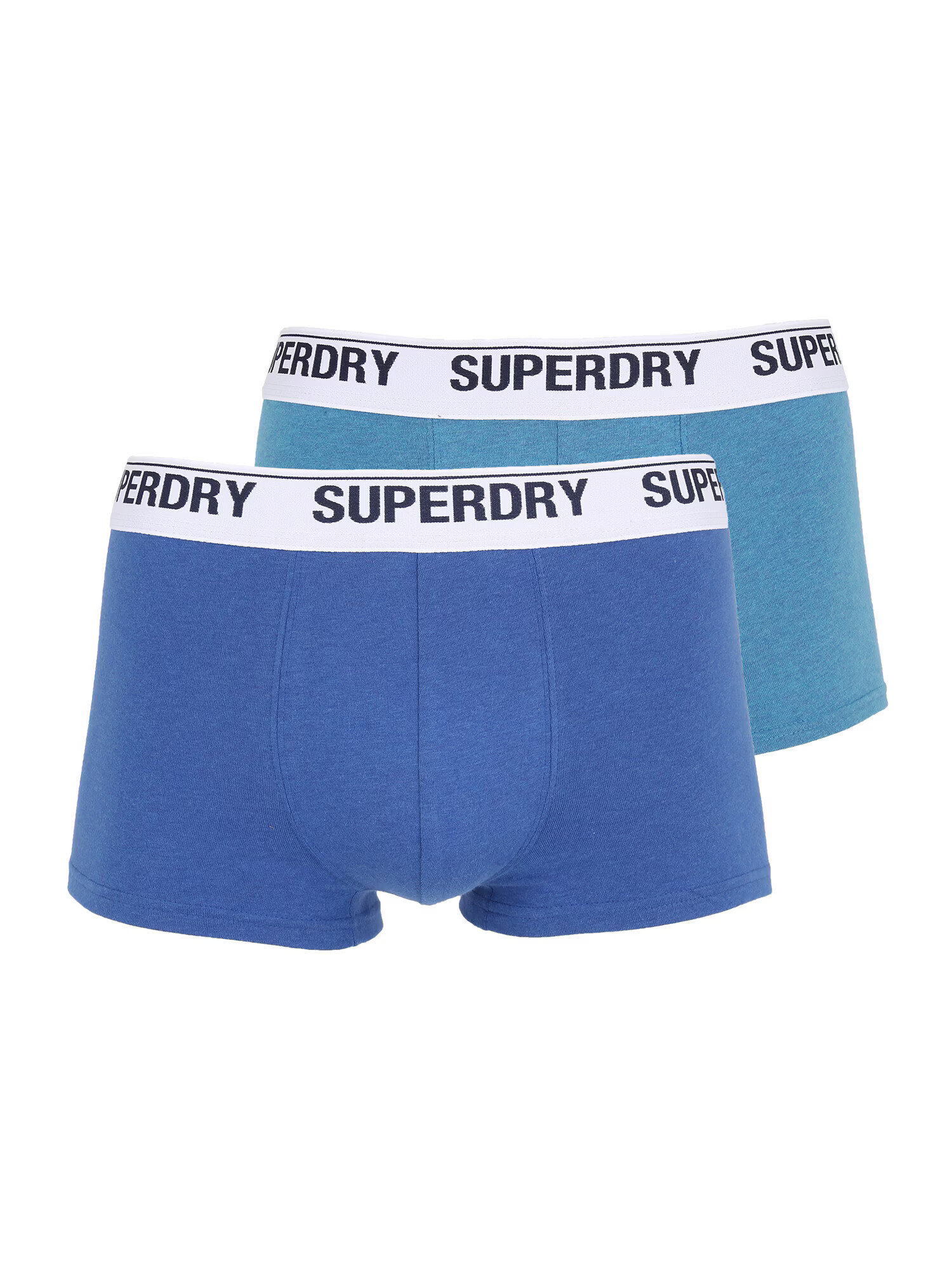 Superdry Boxeri albastru / albastru deschis / negru / alb - Pled.ro