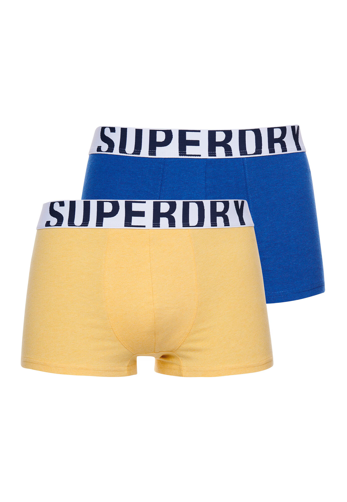 Superdry Boxeri albastru / galben / negru / alb - Pled.ro