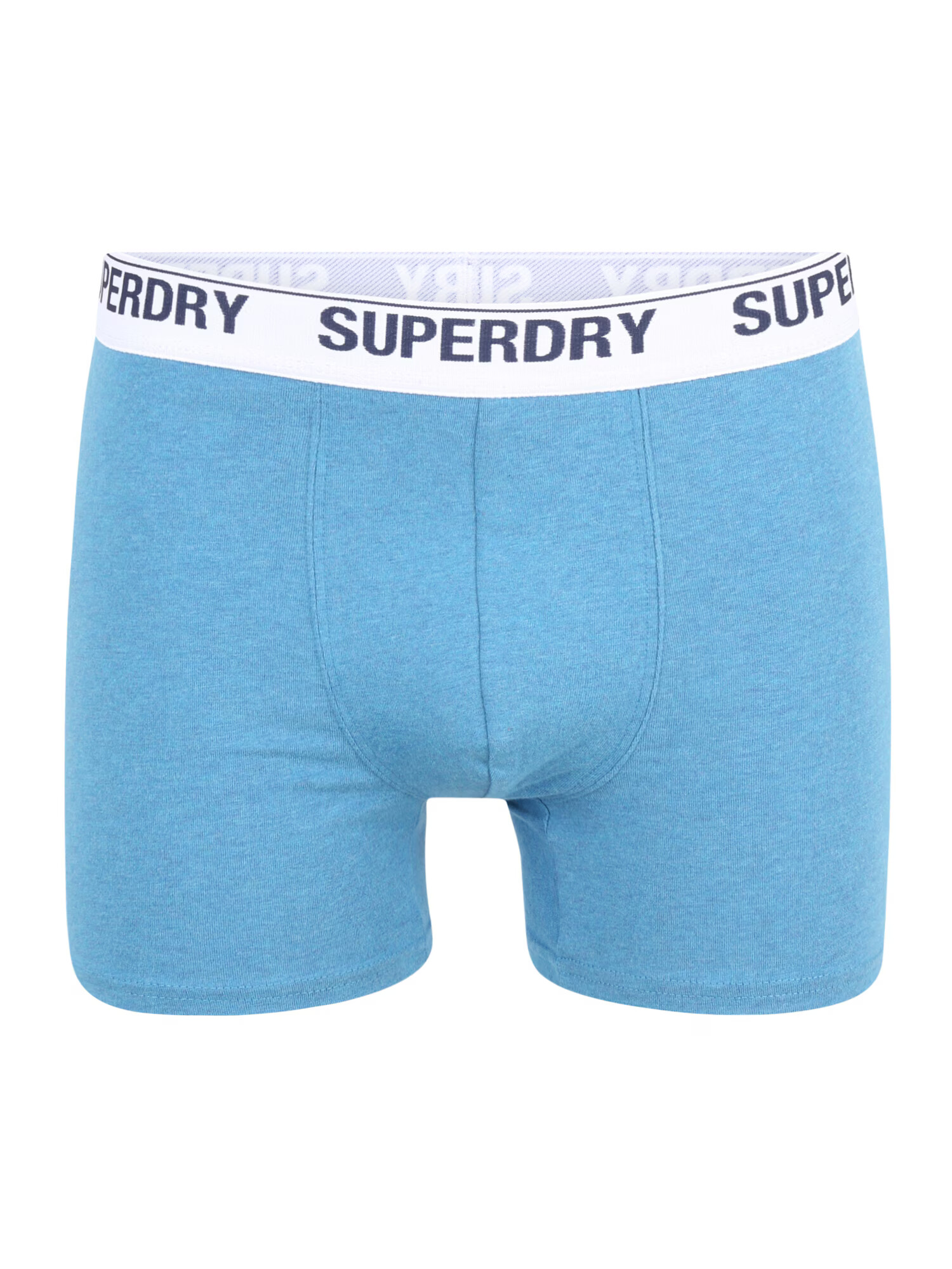 Superdry Boxeri bleumarin / azuriu / alb - Pled.ro