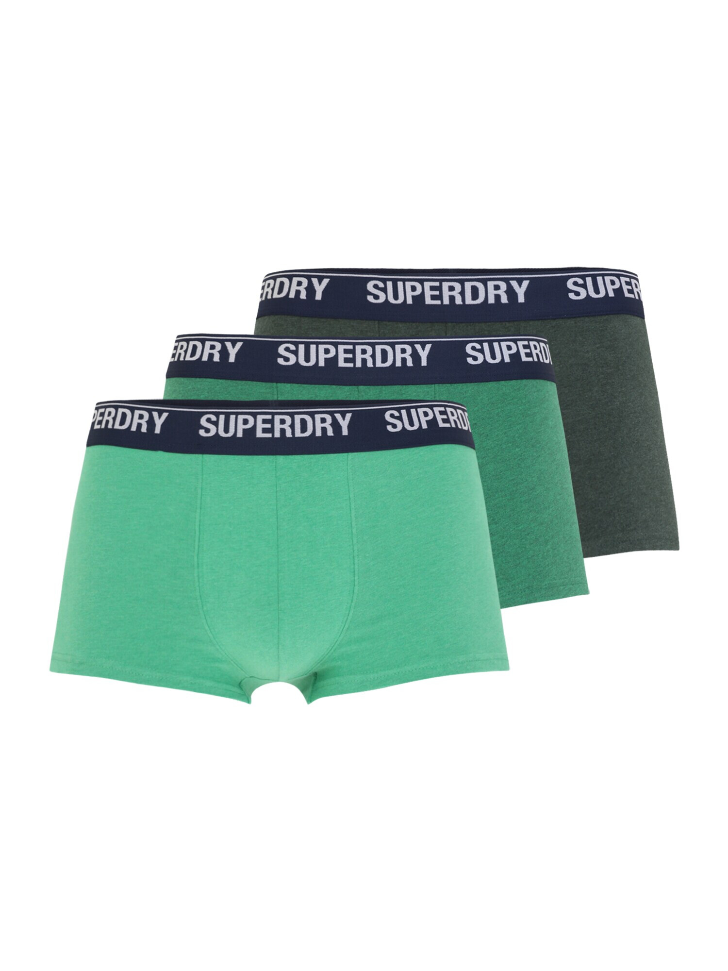 Superdry Boxeri bleumarin / verde / verde deschis / verde închis - Pled.ro