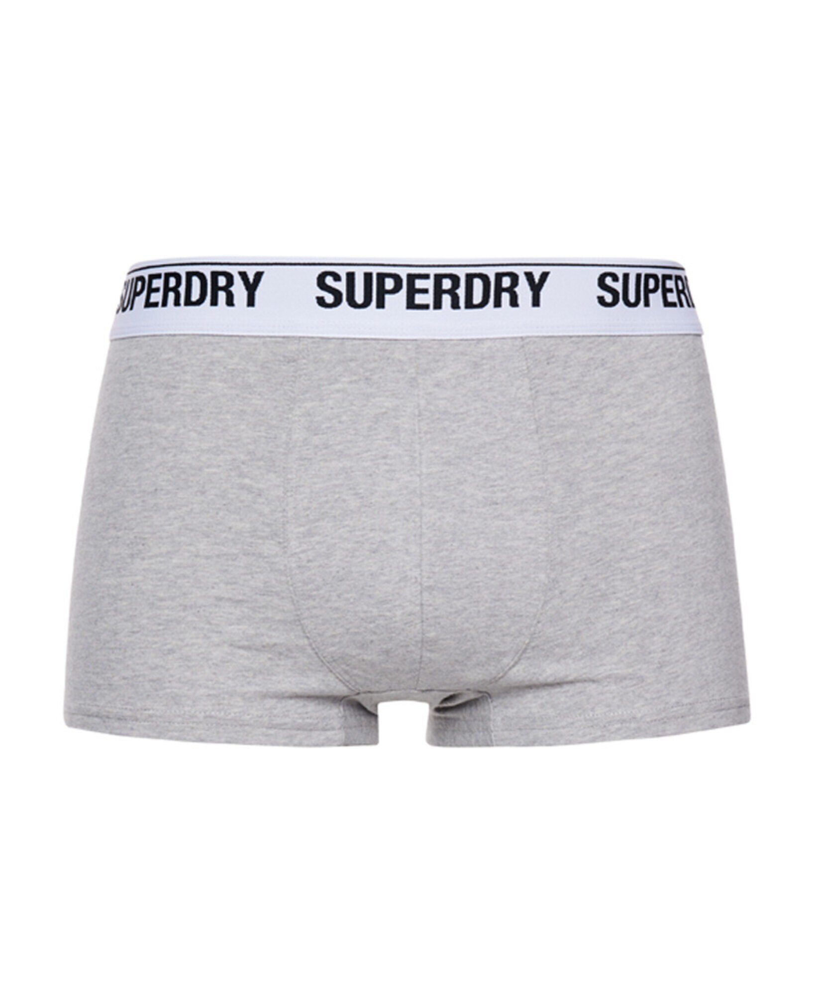 Superdry Boxeri gri deschis / negru / alb - Pled.ro