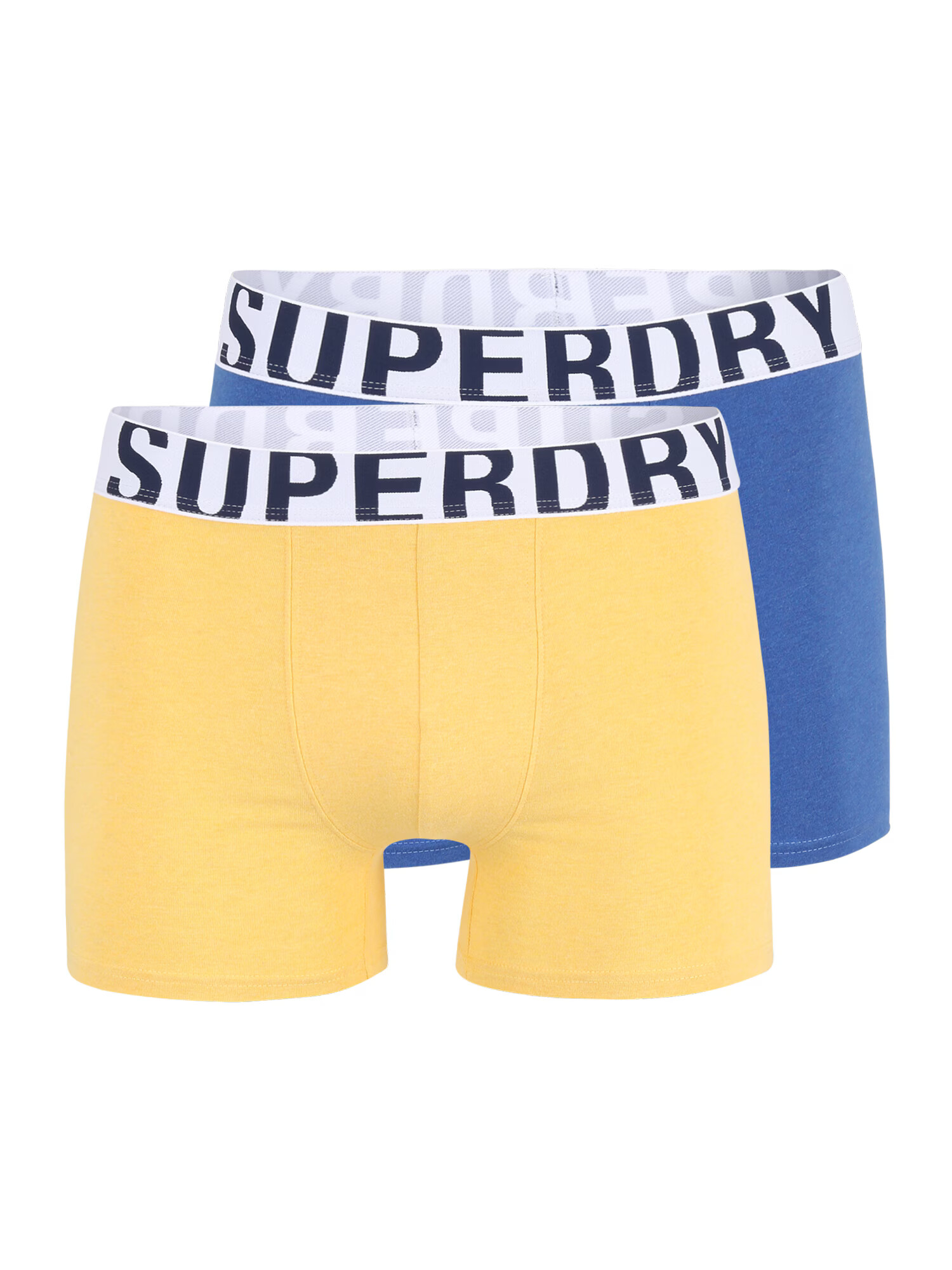 Superdry Boxeri turcoaz / galben deschis / negru / alb - Pled.ro