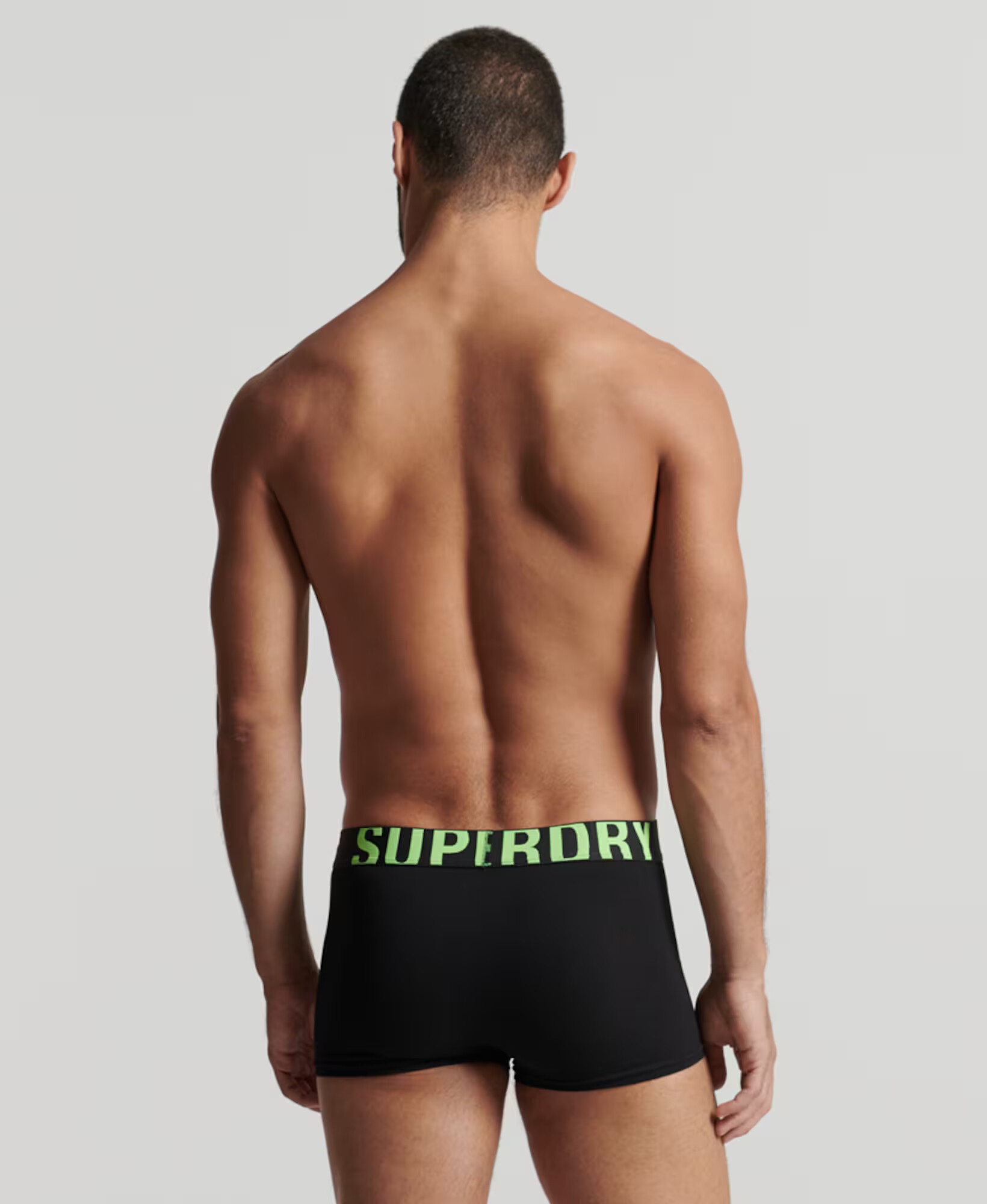 Superdry Boxeri verde limetă / roz / negru - Pled.ro