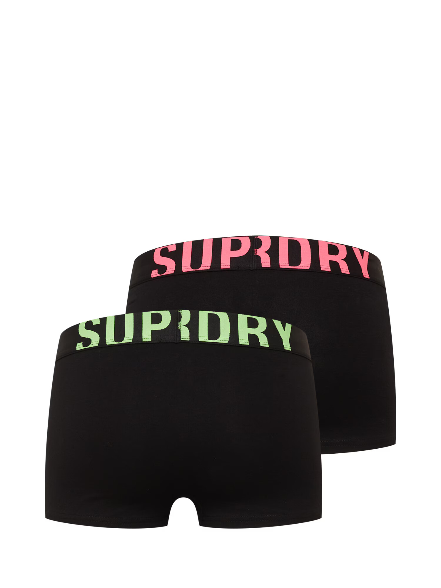 Superdry Boxeri verde neon / roz neon / negru - Pled.ro