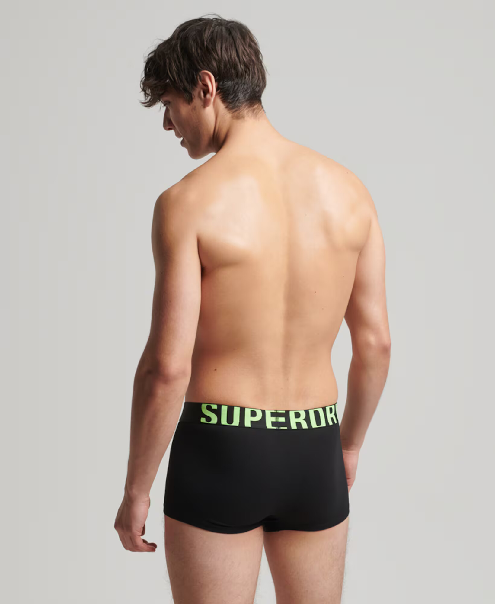 Superdry Boxeri verde neon / roz neon / negru - Pled.ro