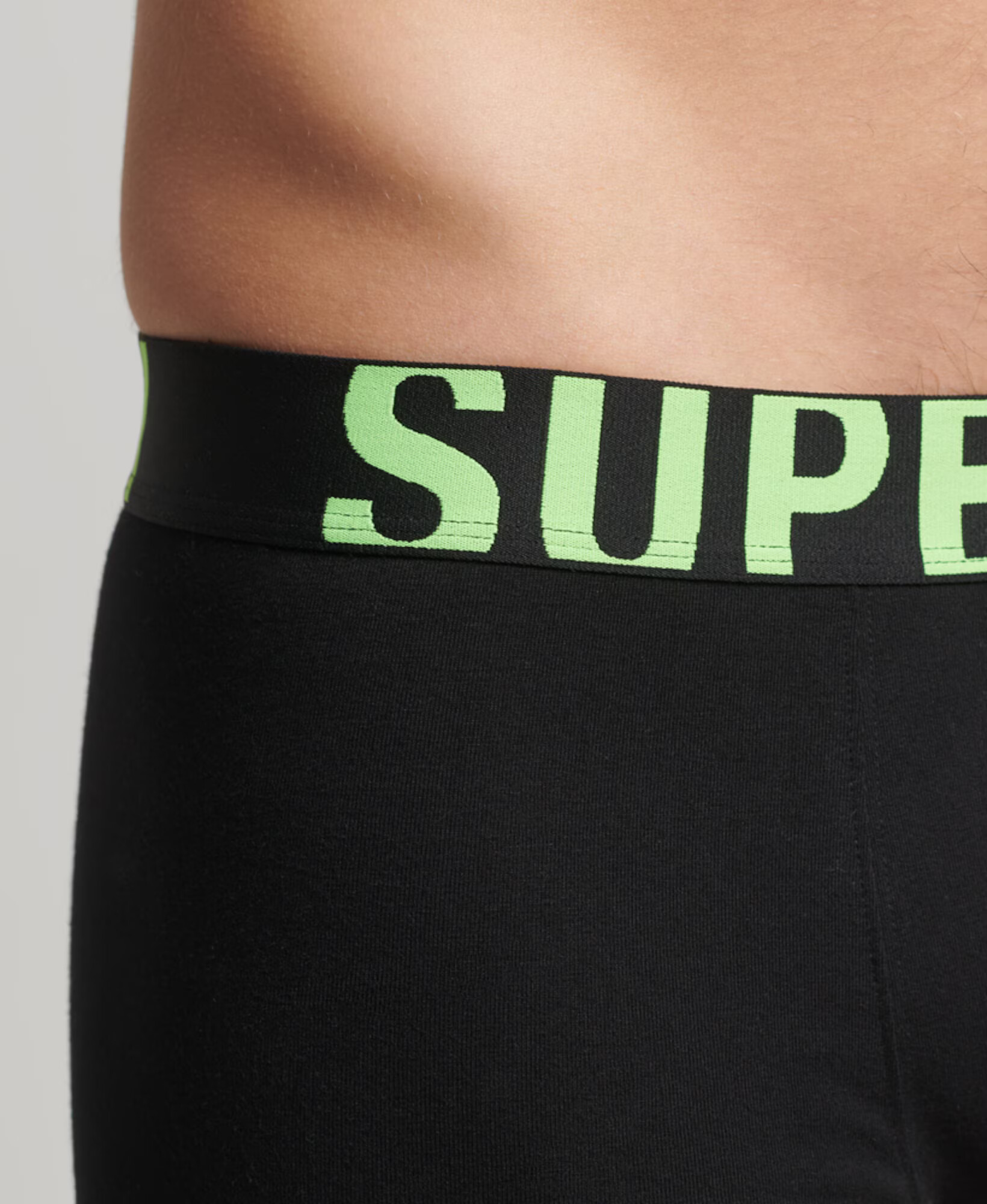 Superdry Boxeri verde neon / roz neon / negru - Pled.ro