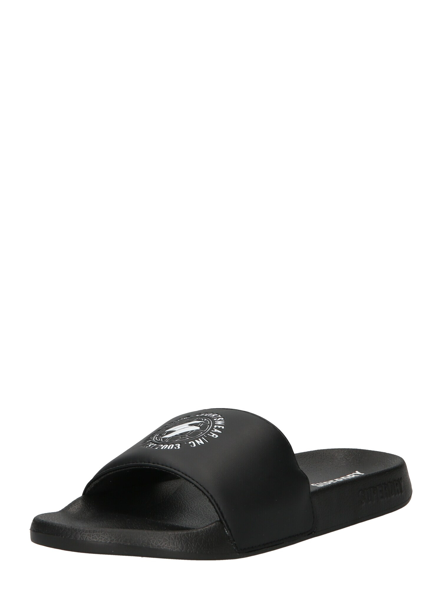 Superdry Flip-flops negru / alb - Pled.ro