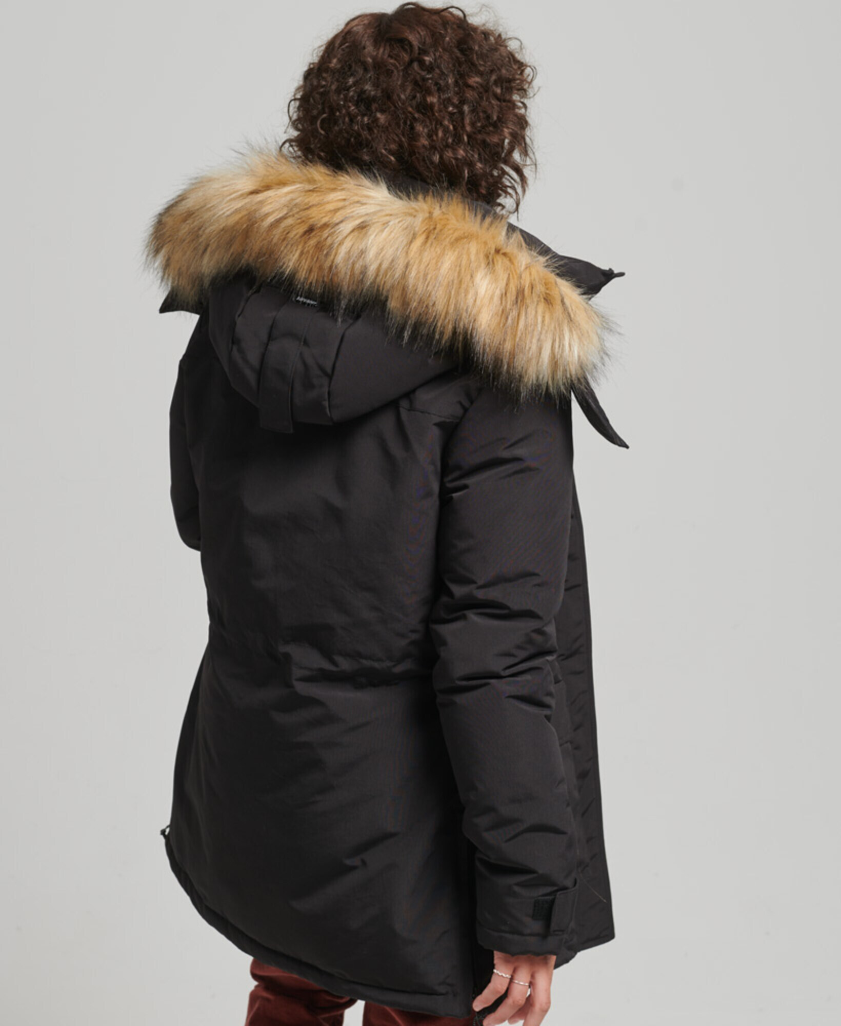 Superdry Parka de iarnă 'Everest' maro / negru - Pled.ro