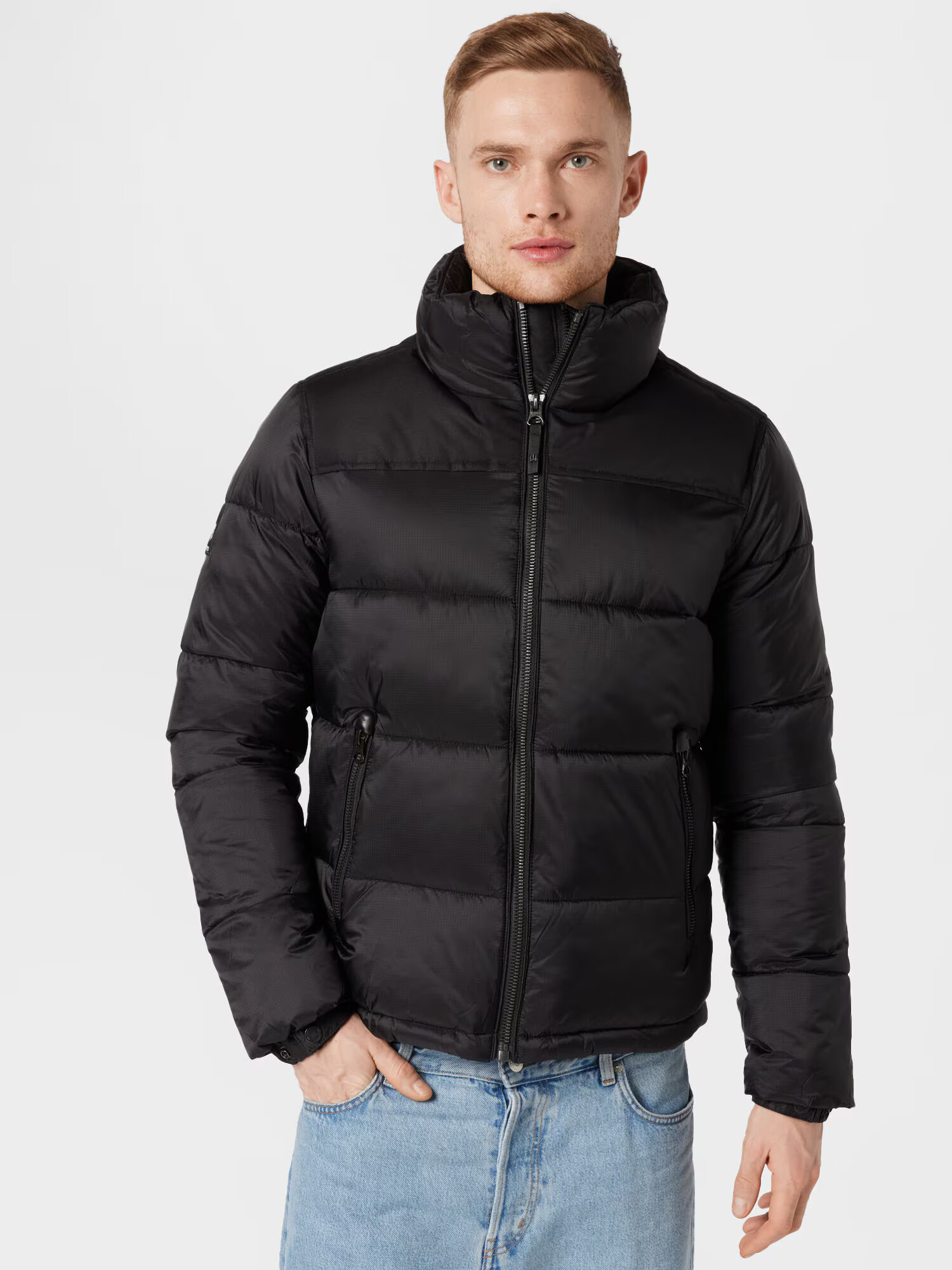 Superdry Geacă de iarnă negru - Pled.ro