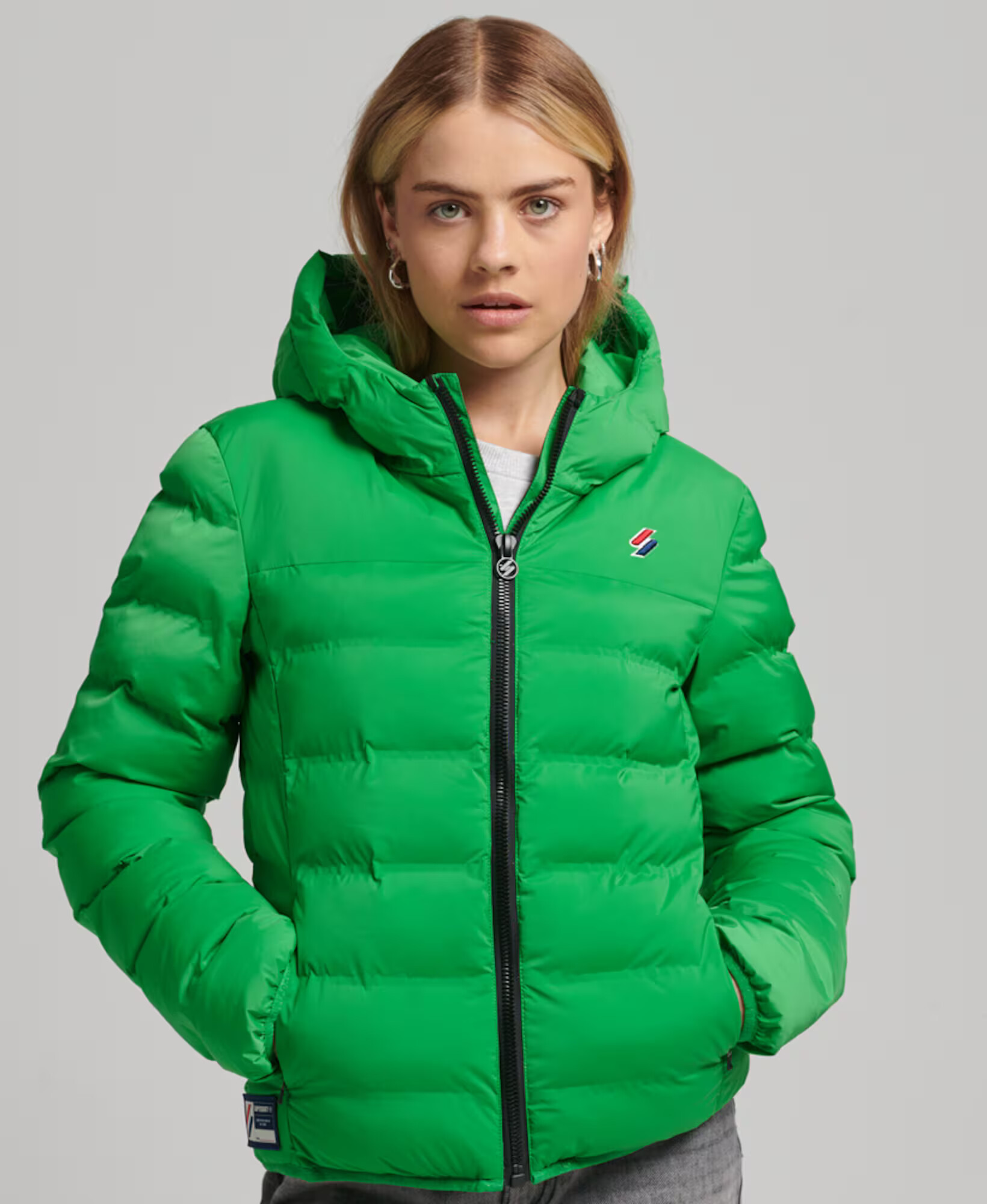 Superdry Geacă de iarnă verde - Pled.ro