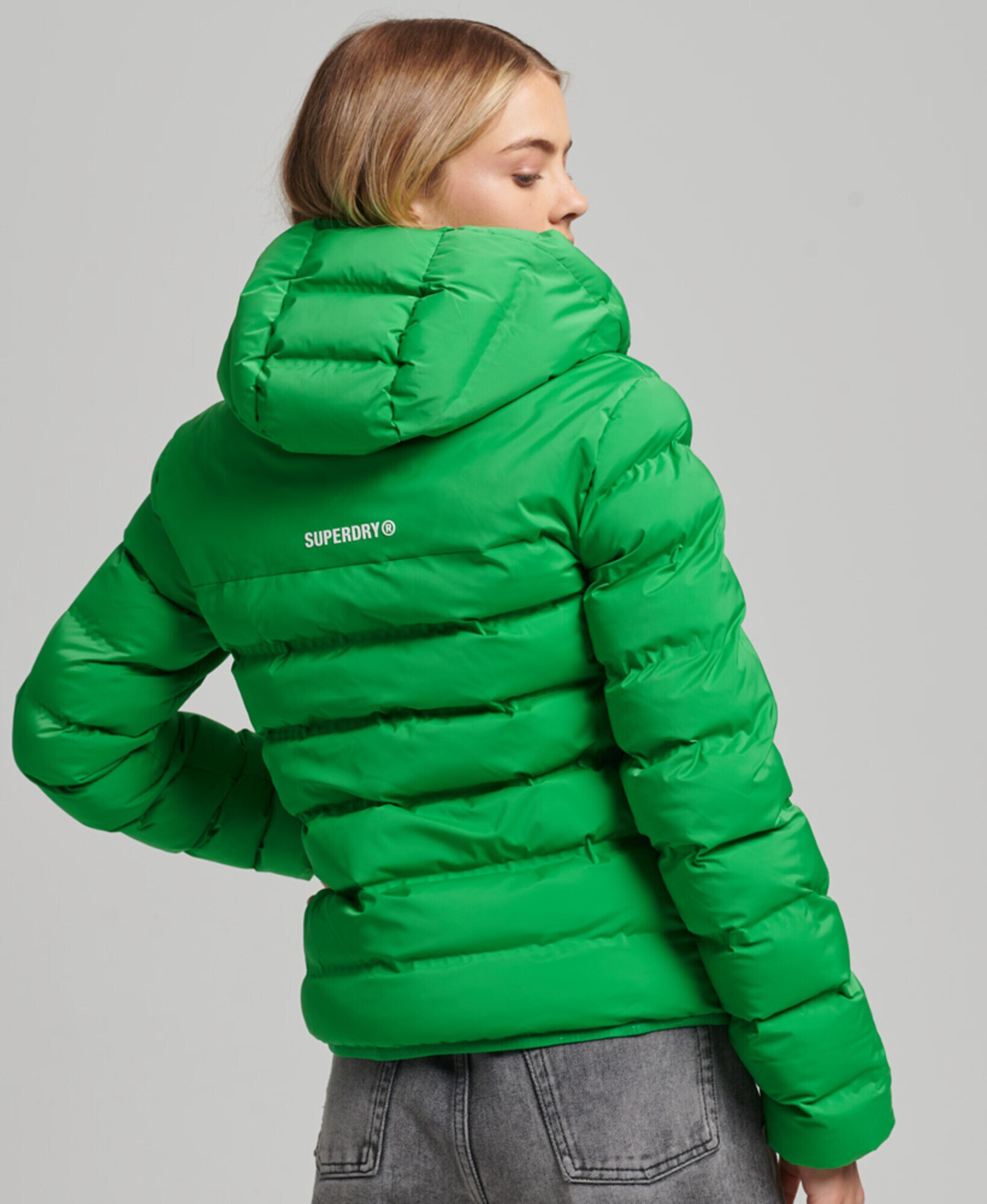 Superdry Geacă de iarnă verde - Pled.ro