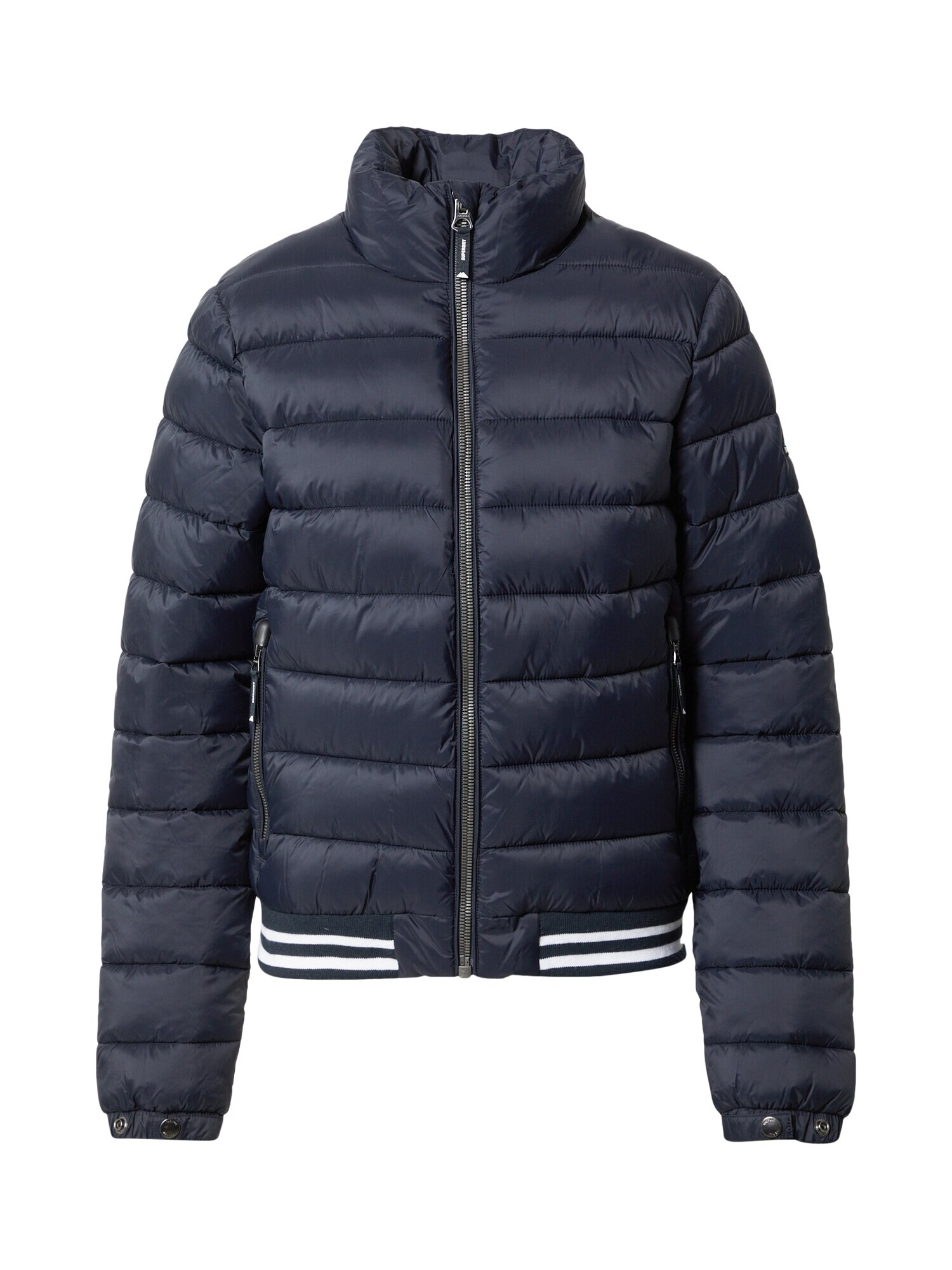 Superdry Geacă de primăvară-toamnă 'Fuji' bleumarin / alb - Pled.ro