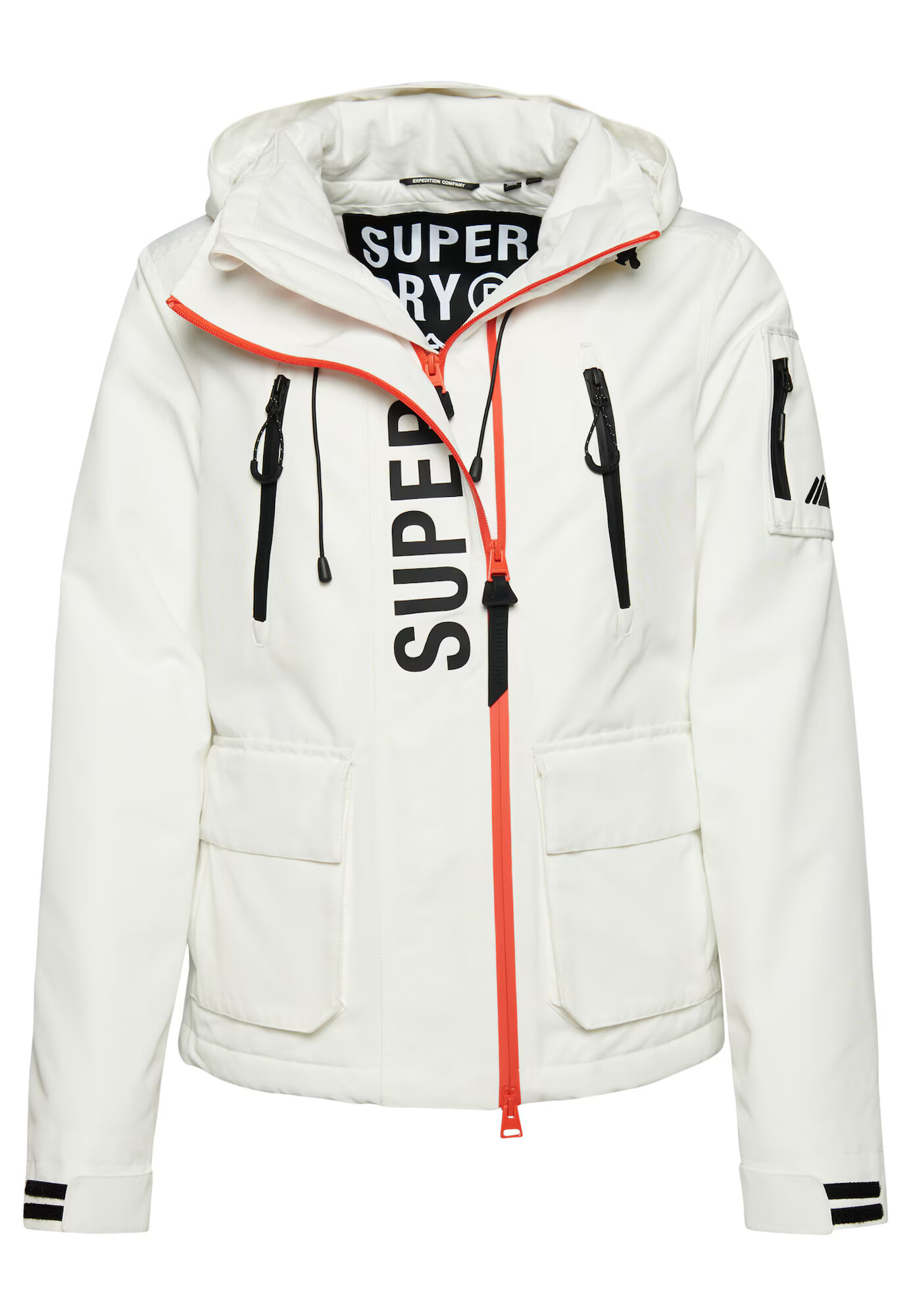 Superdry Geacă de primăvară-toamnă 'Ultimate SD Windcheater' portocaliu / negru / alb - Pled.ro