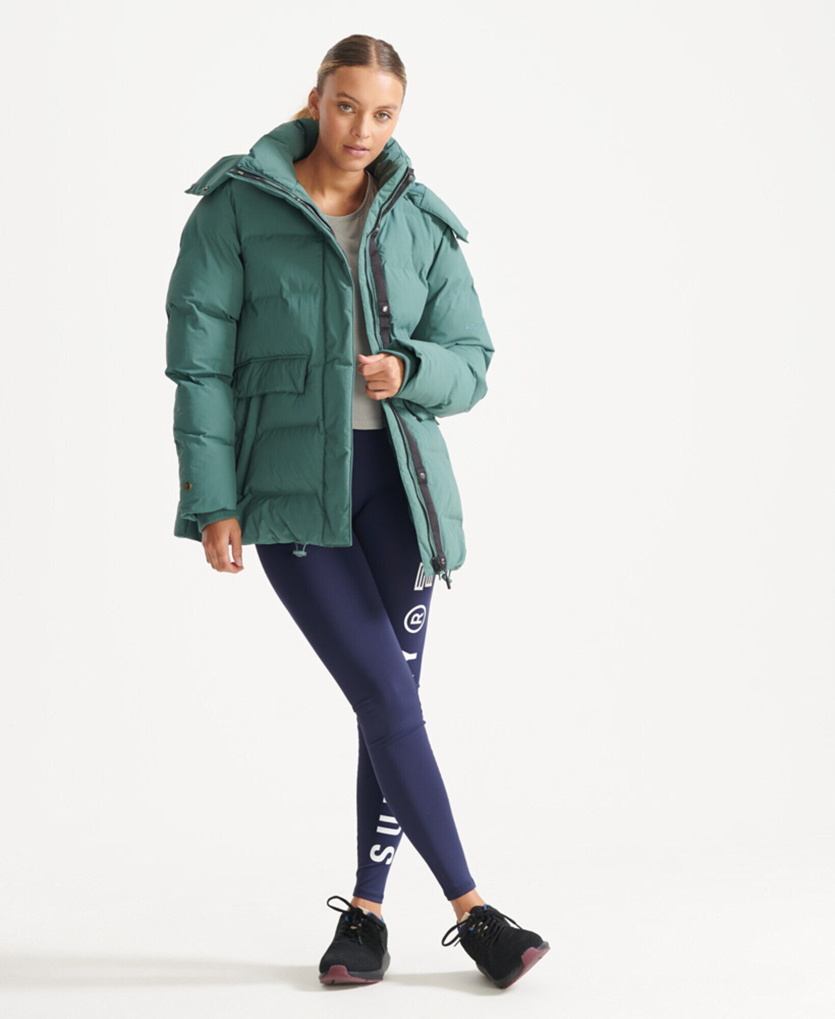 Superdry Geacă sport verde deschis - Pled.ro