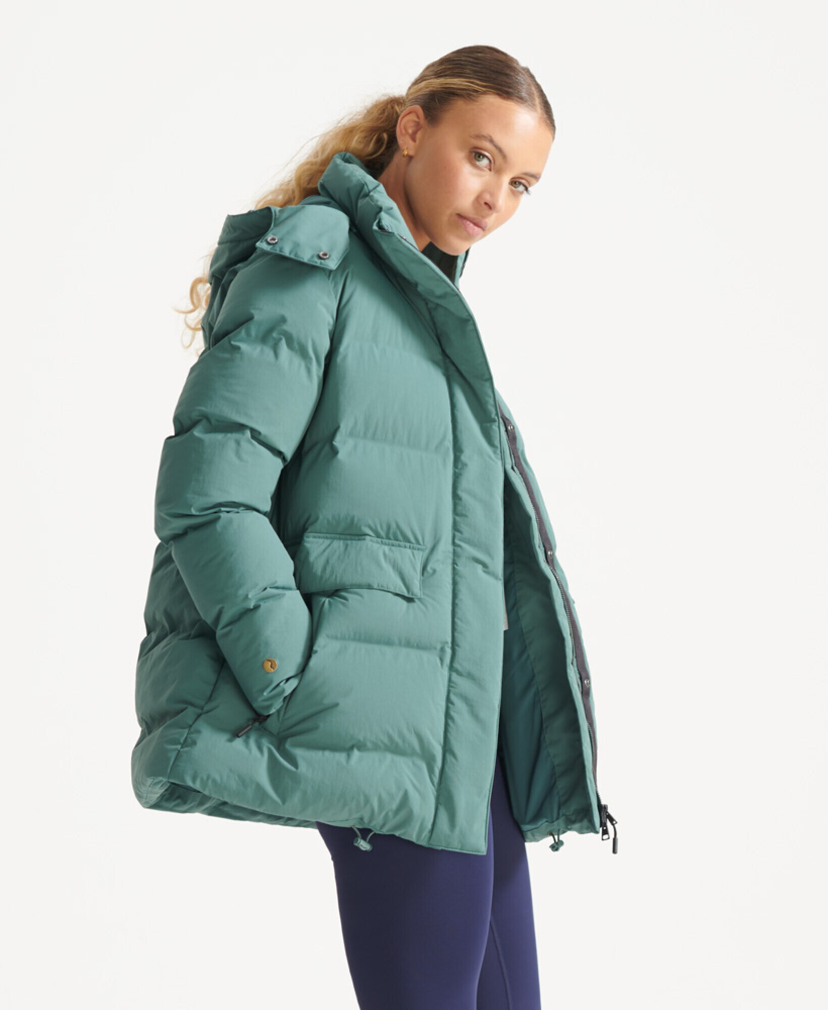 Superdry Geacă sport verde deschis - Pled.ro