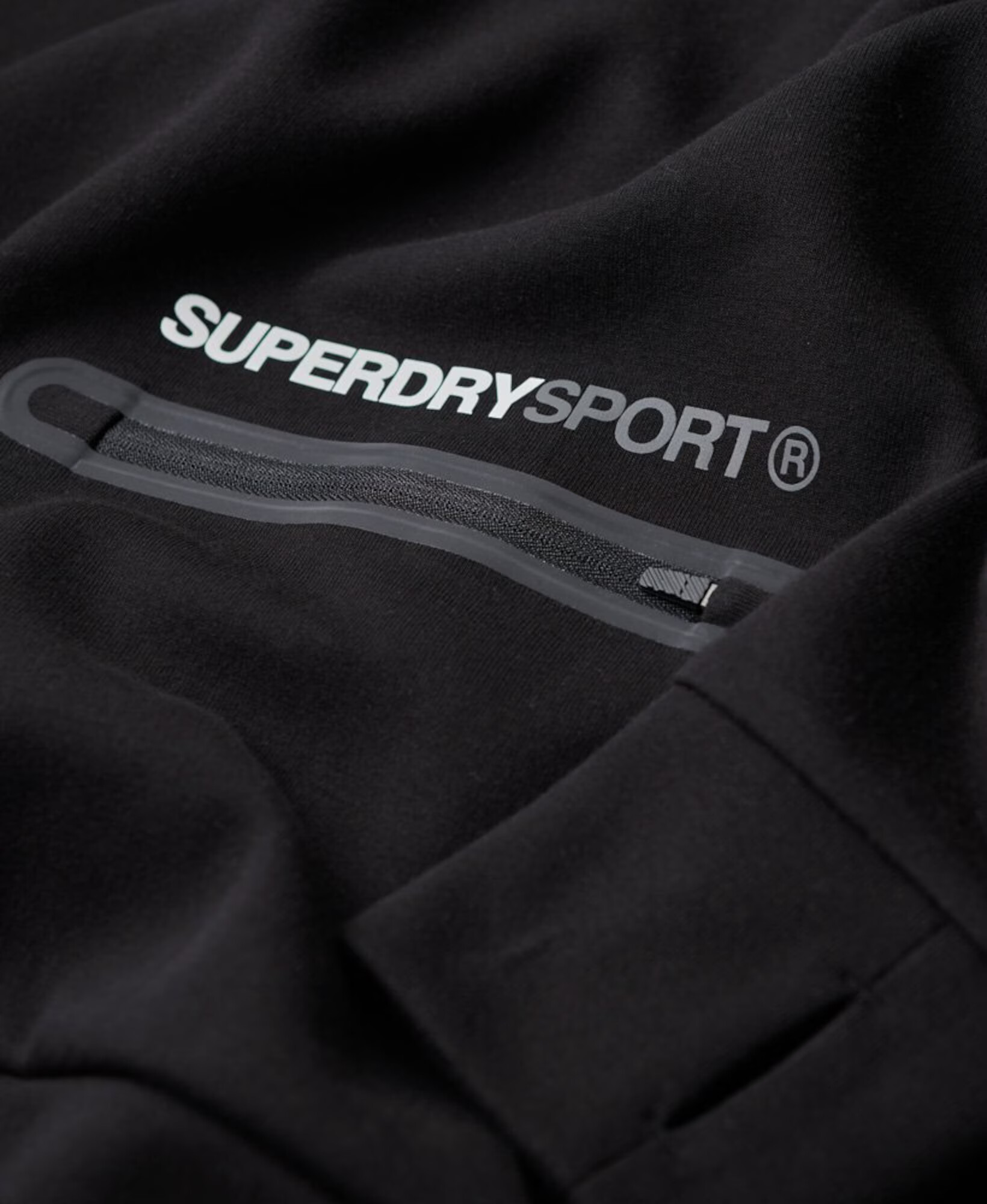 Superdry Hanorac gri / negru / alb - Pled.ro