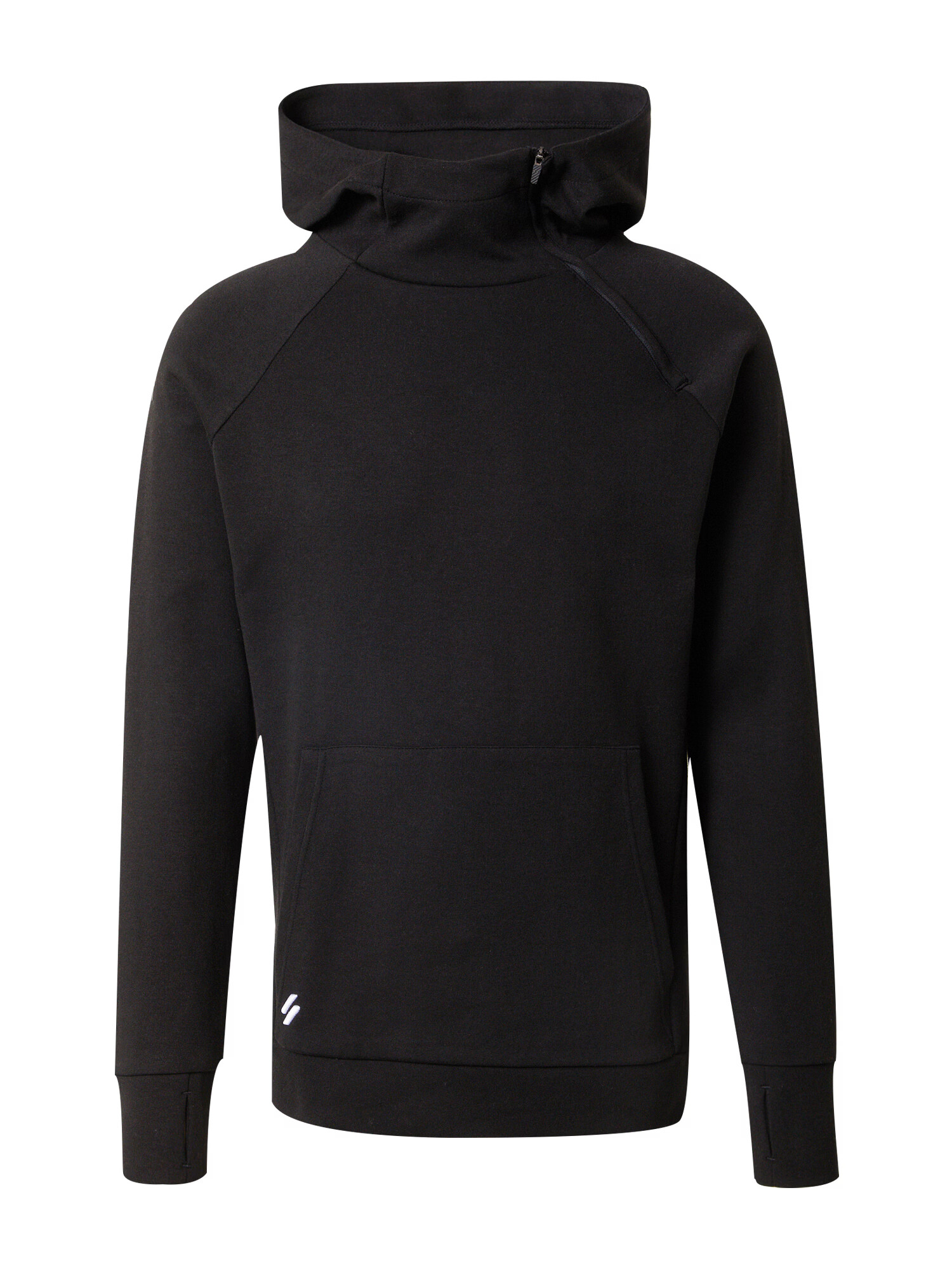 Superdry Hanorac sport gri / negru / alb - Pled.ro