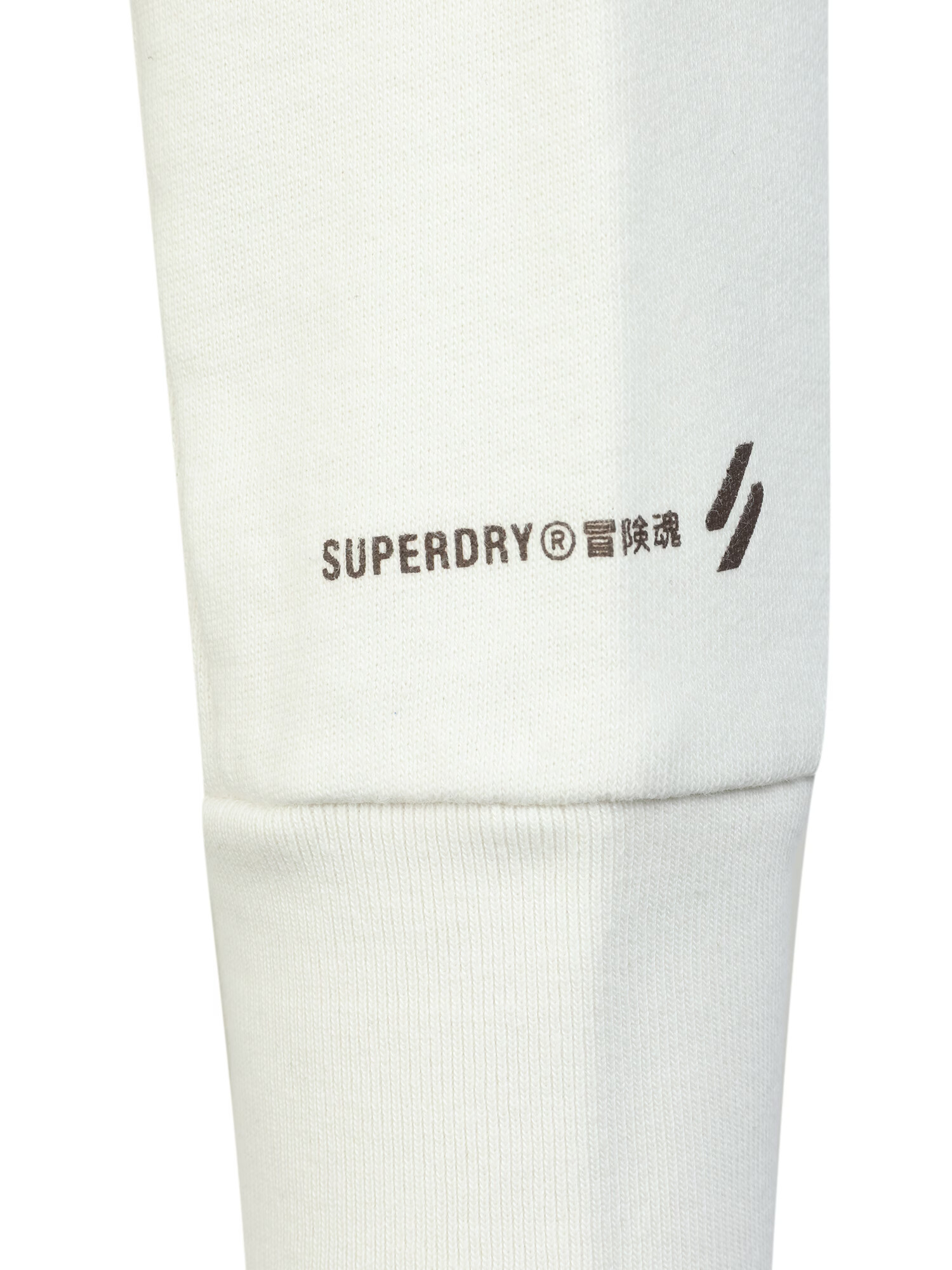 Superdry Hanorac sport negru / alb - Pled.ro