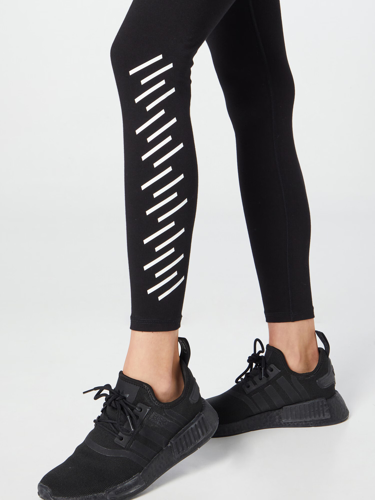 Superdry Leggings negru / alb - Pled.ro