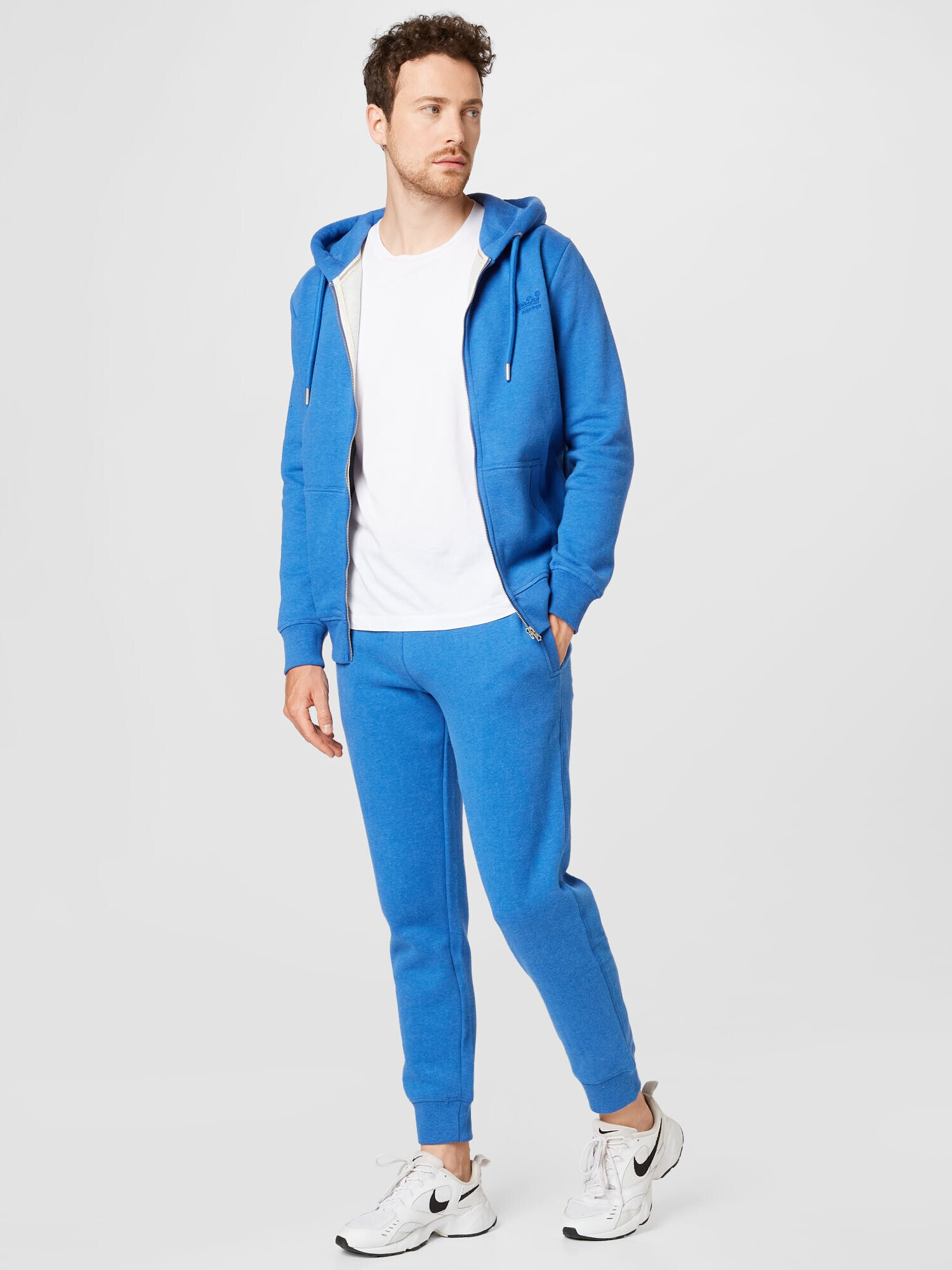 Superdry Pantaloni azuriu - Pled.ro