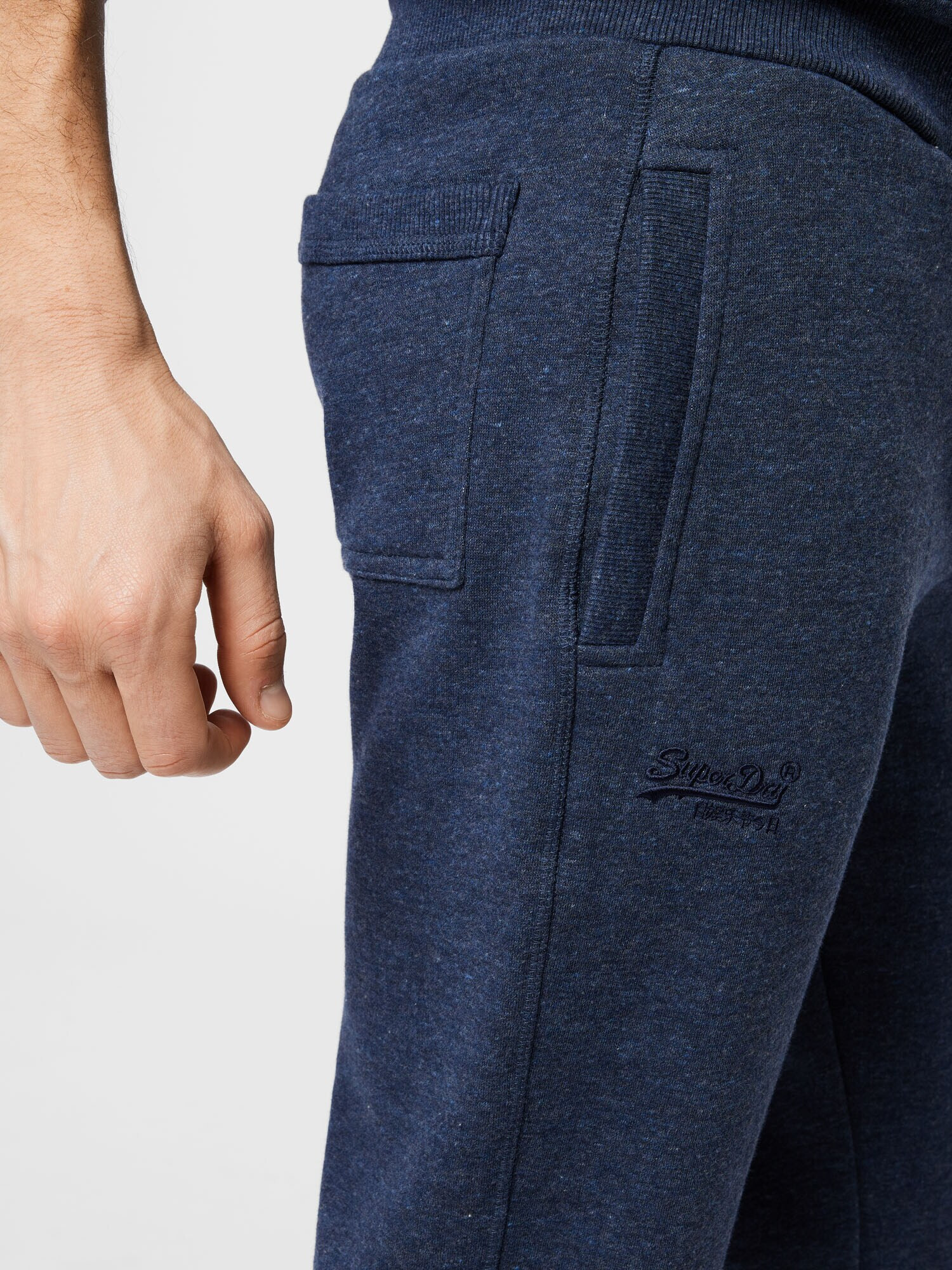 Superdry Pantaloni bleumarin - Pled.ro