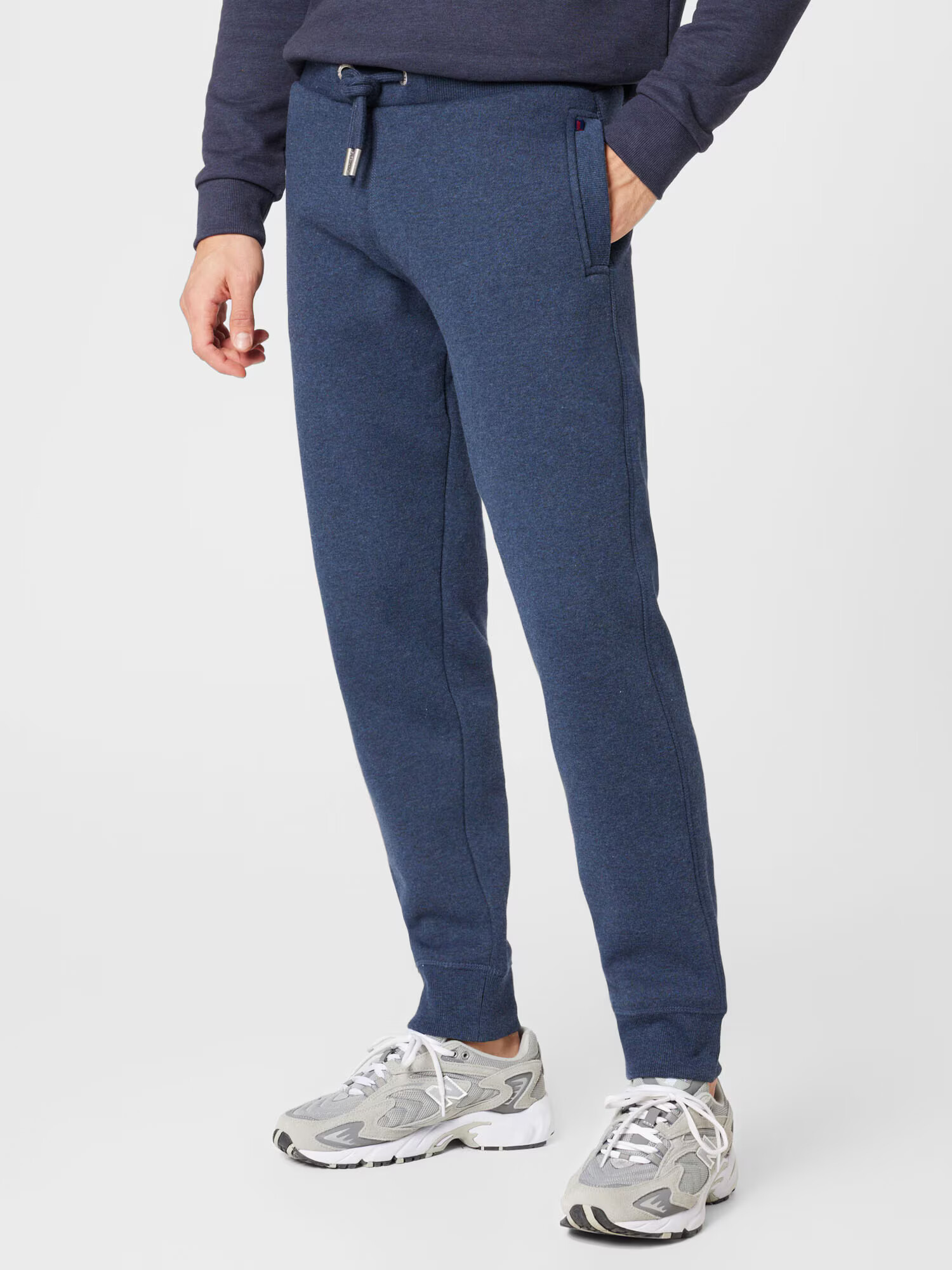 Superdry Pantaloni bleumarin - Pled.ro