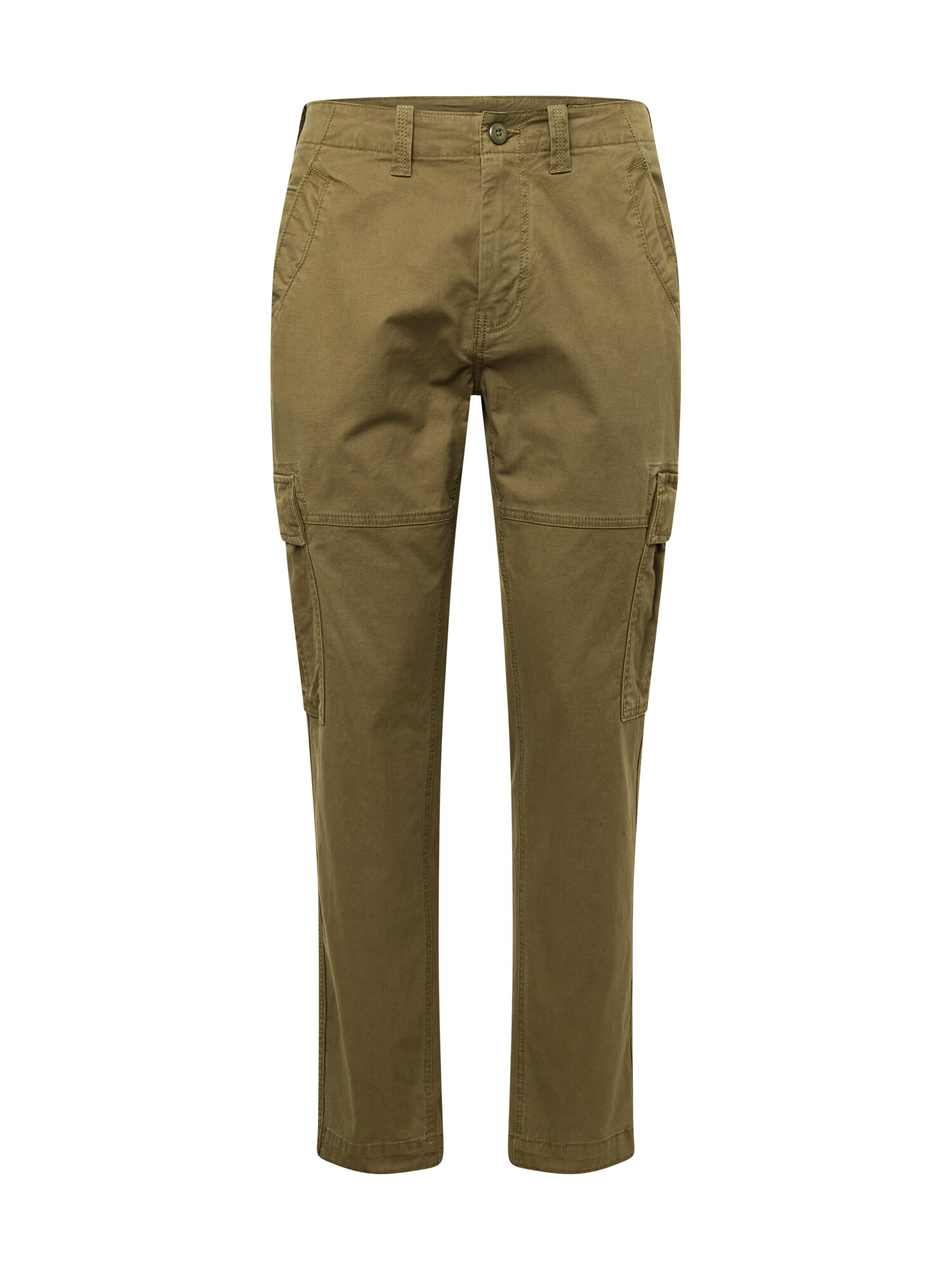 Superdry Pantaloni cu buzunare kaki - Pled.ro