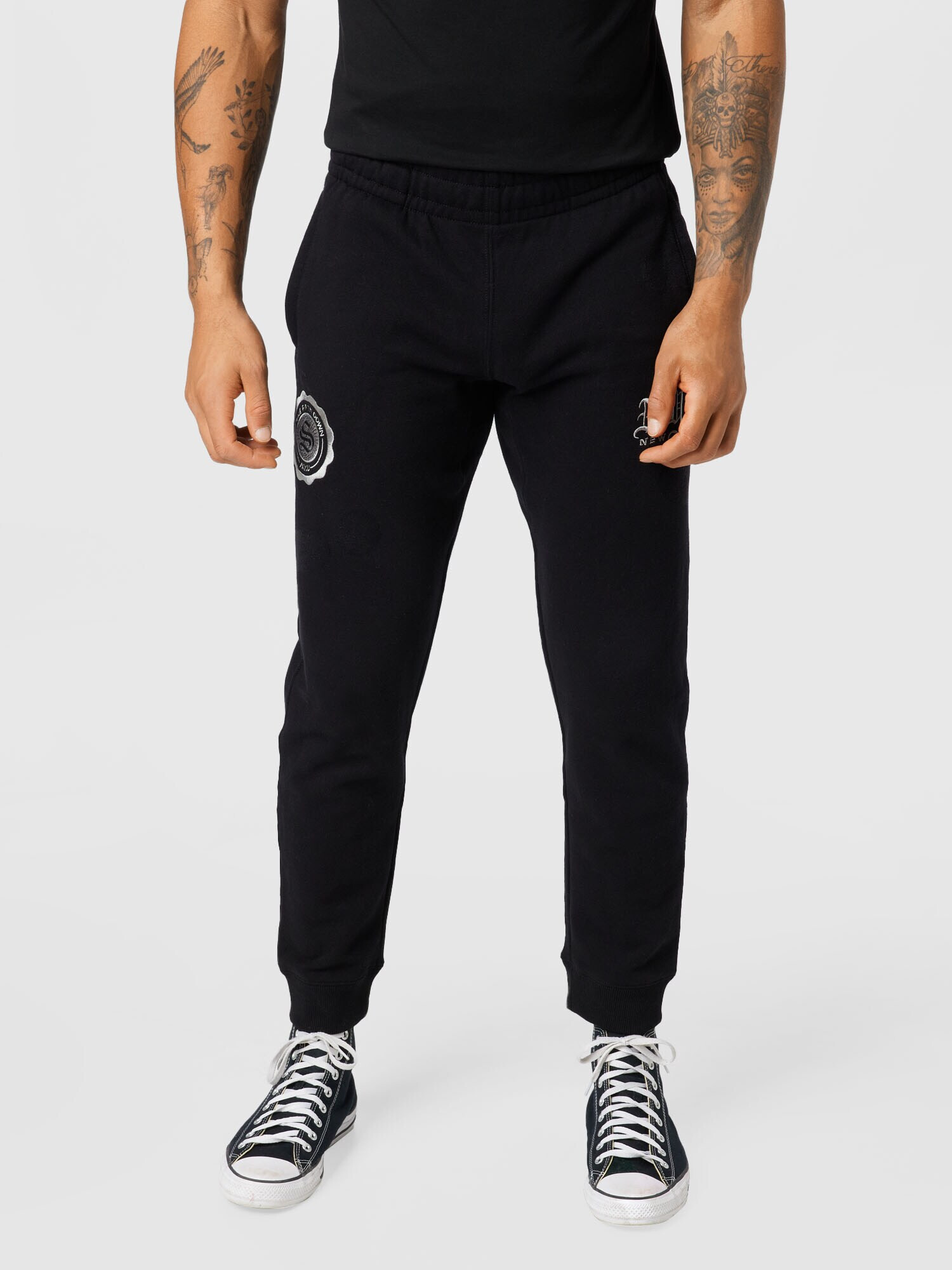 Superdry Pantaloni negru - Pled.ro