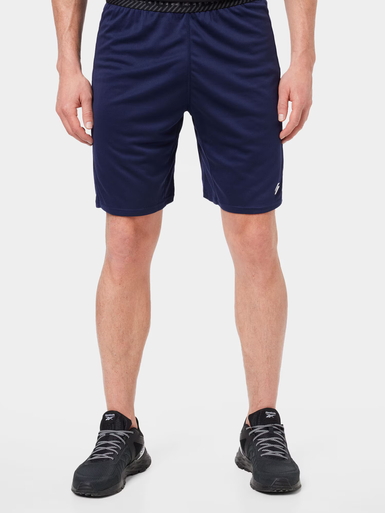 Superdry Pantaloni sport 'Core' bleumarin / gri / negru - Pled.ro