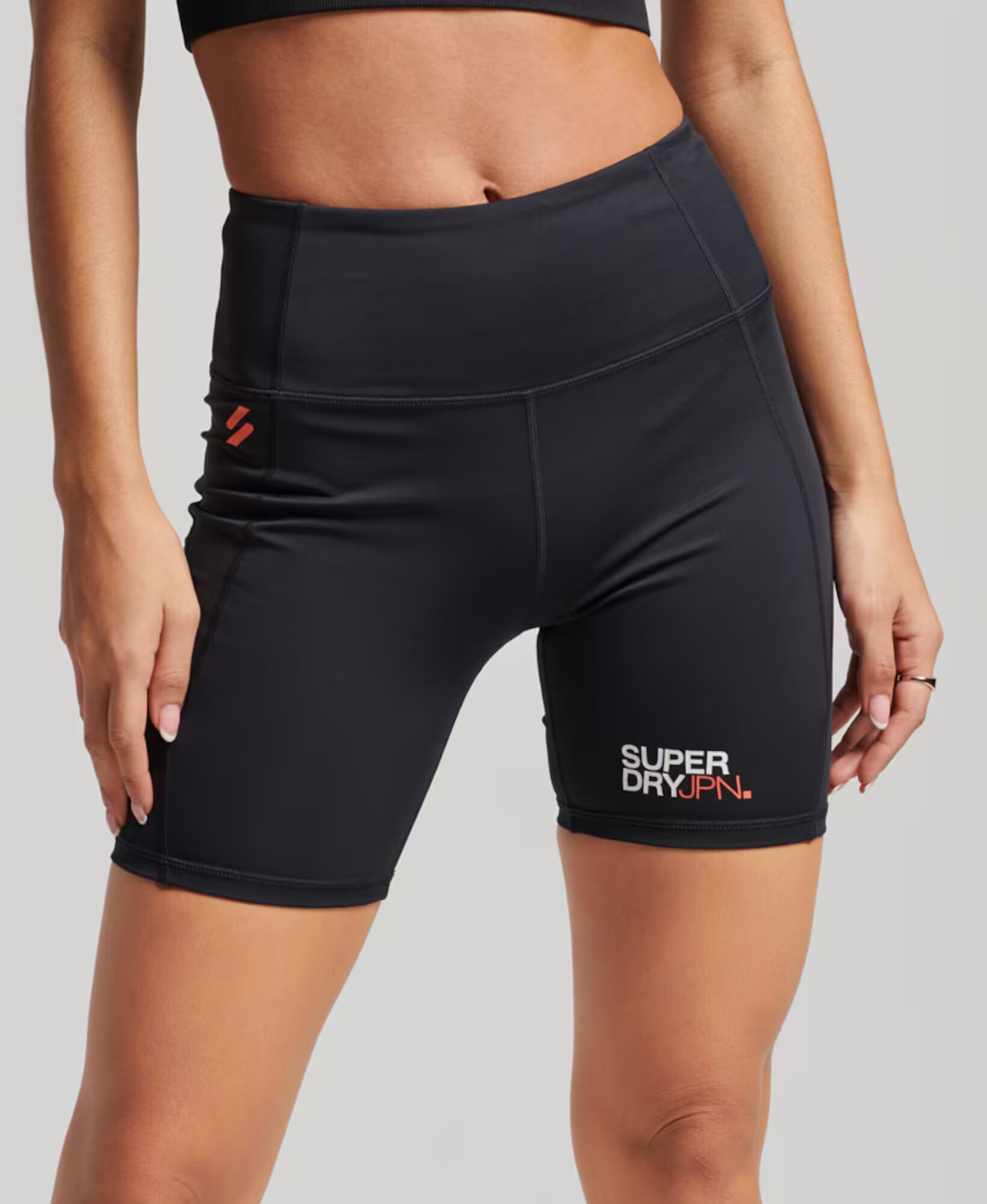 Superdry Pantaloni sport roșu / negru / alb - Pled.ro