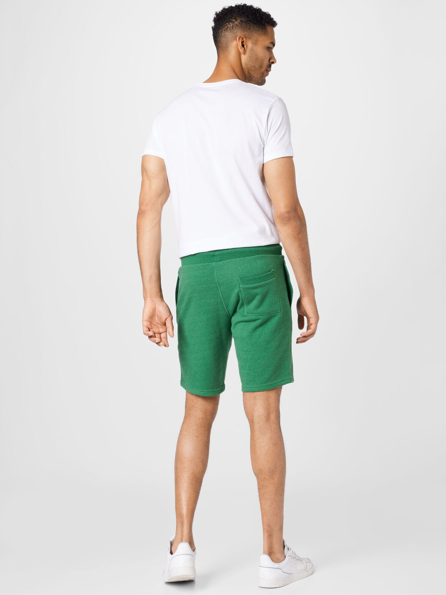 Superdry Pantaloni verde iarbă - Pled.ro