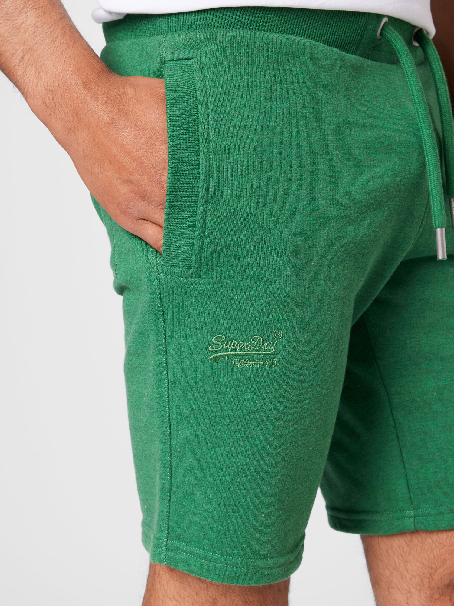 Superdry Pantaloni verde iarbă - Pled.ro