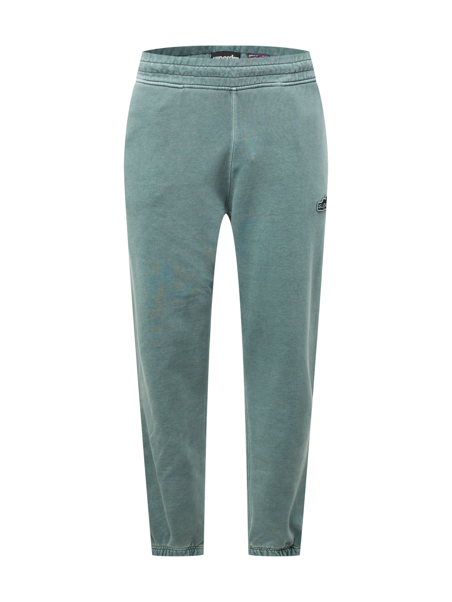 Superdry Pantaloni verde jad / negru - Pled.ro