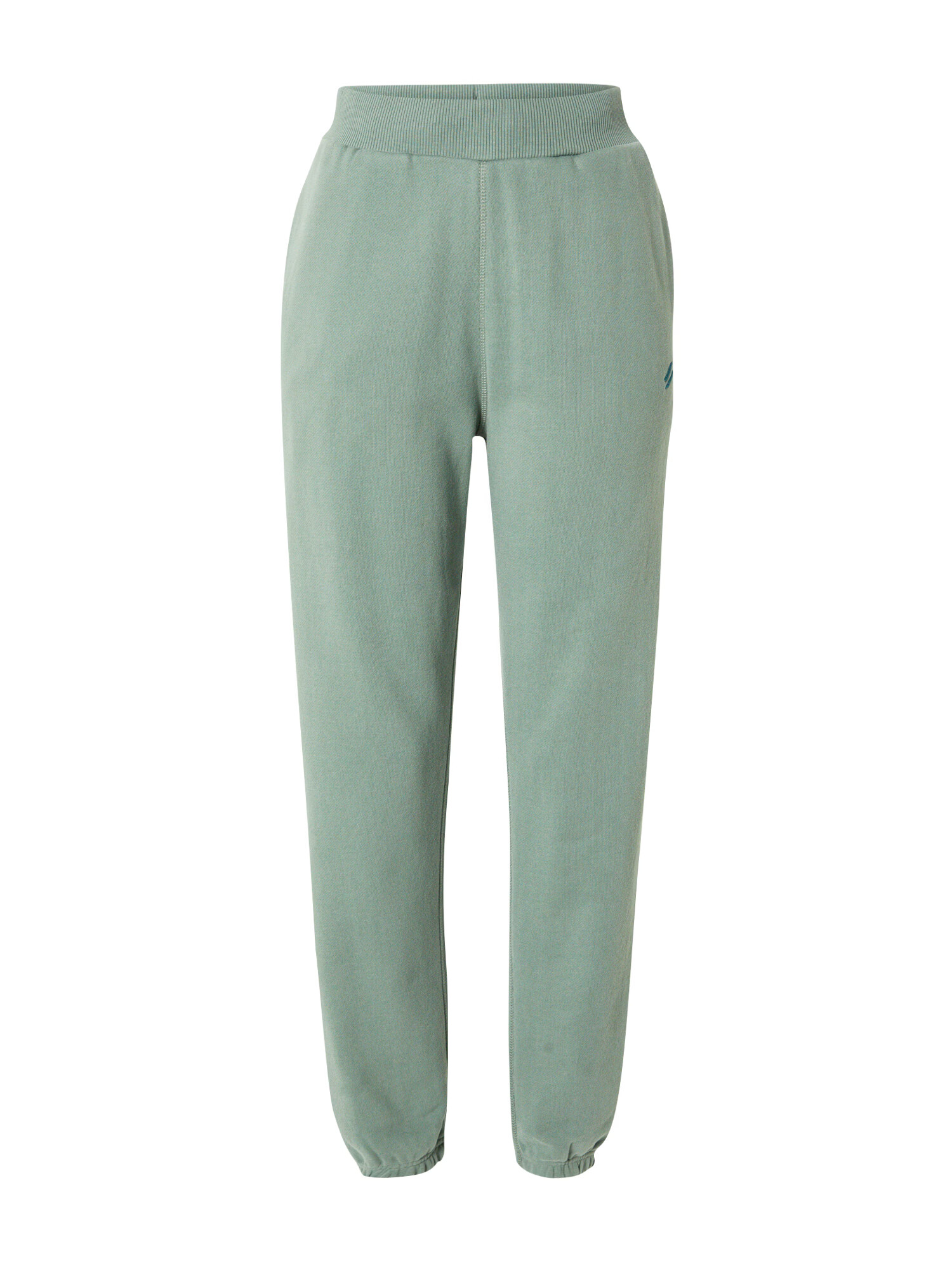 Superdry Pantaloni verde mentă - Pled.ro