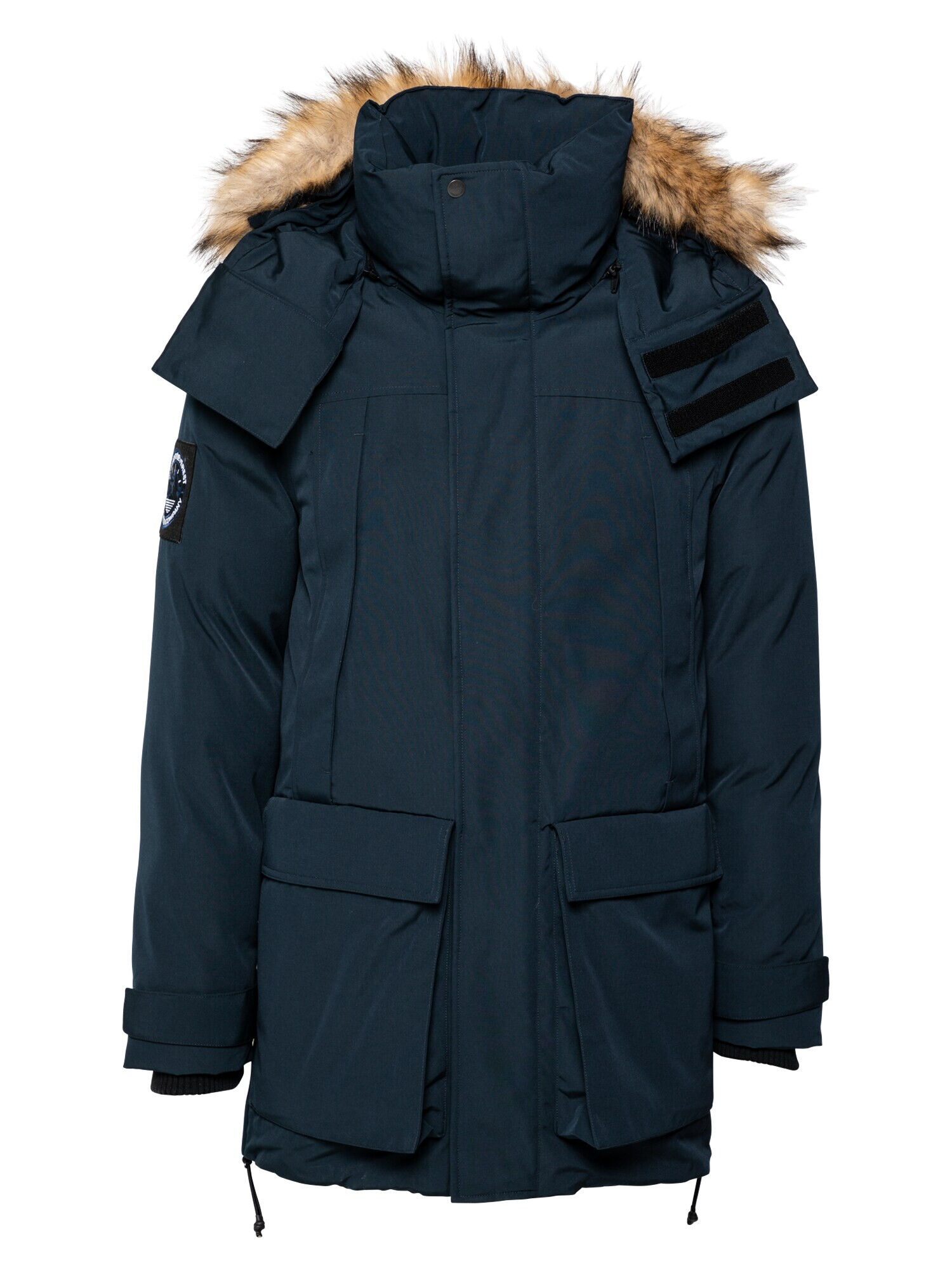 Superdry Parka de iarnă 'Everest' albastru marin - Pled.ro