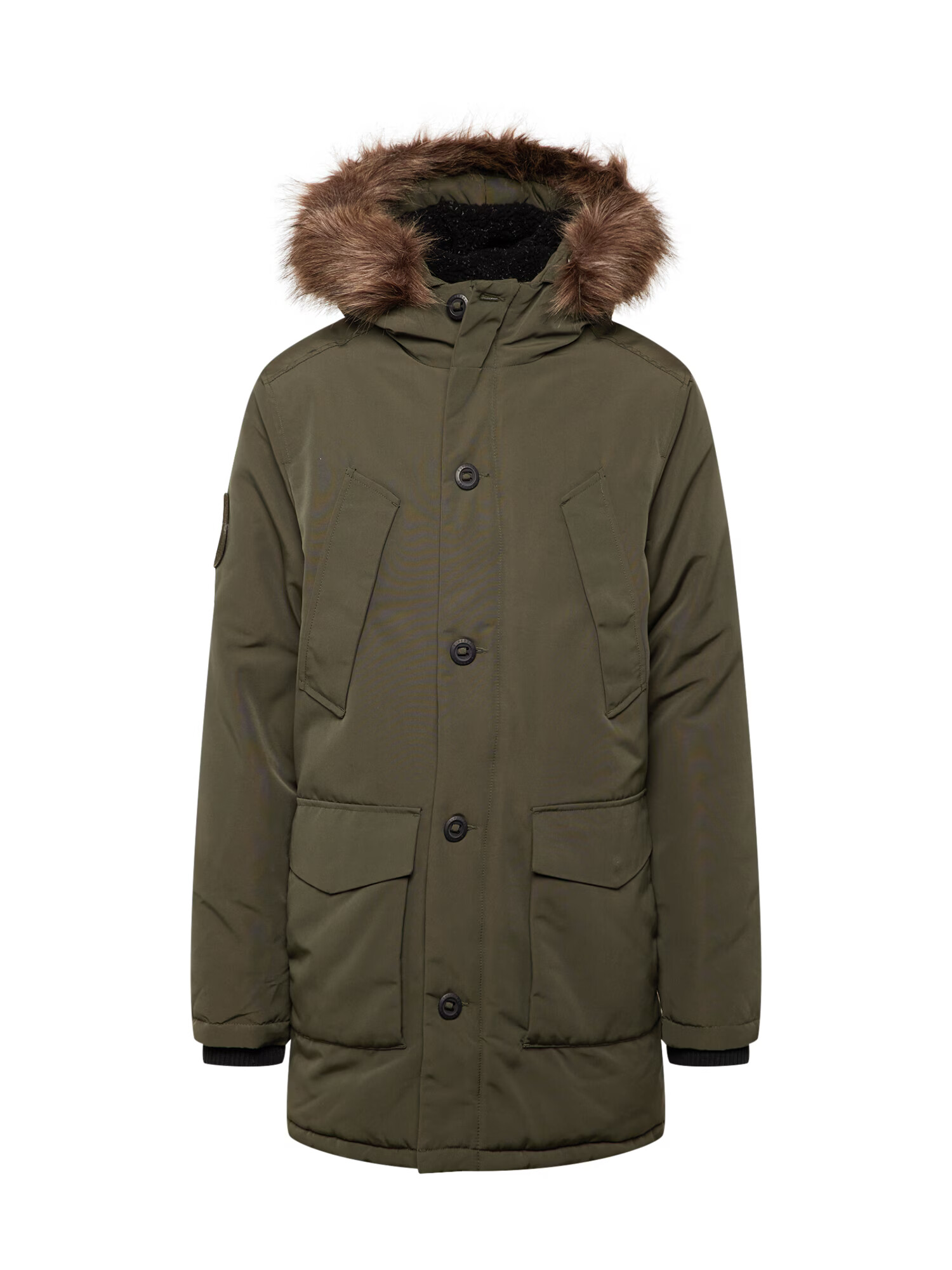 Superdry Parka de iarnă 'Everest' maro / kaki - Pled.ro