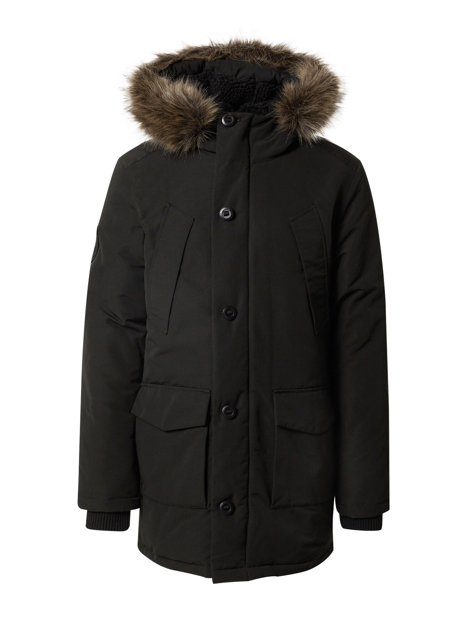 Superdry Parka de iarnă 'Everest' negru - Pled.ro